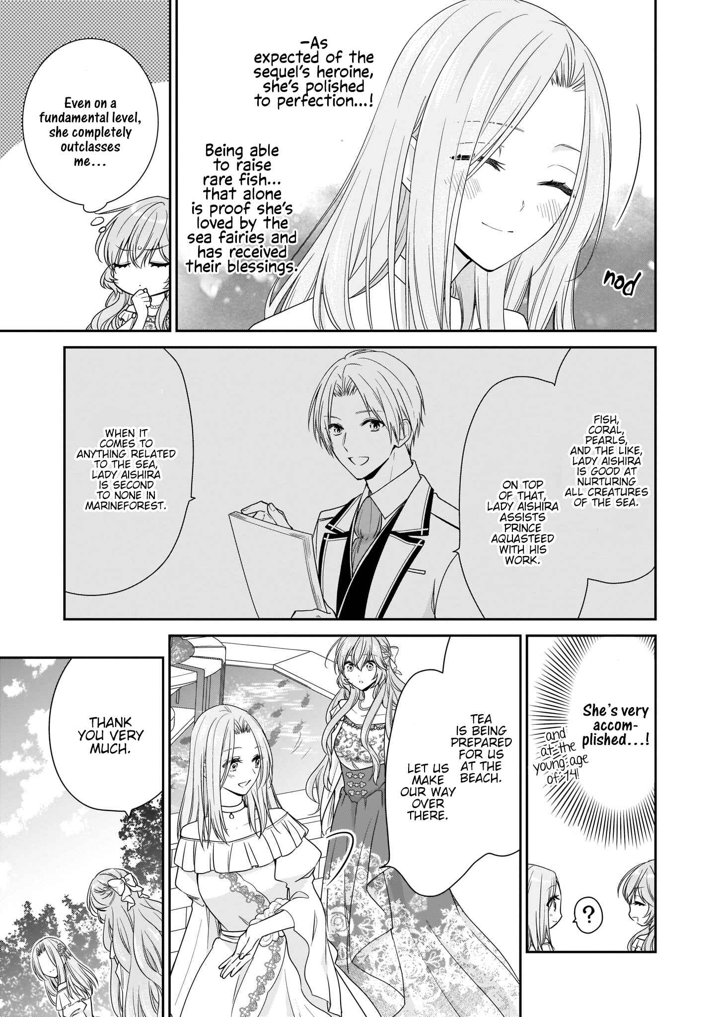 Page 8 Chapter 15 Akuyaku Reijou wa Ringoku no Outaishi ni Dekiaisareru