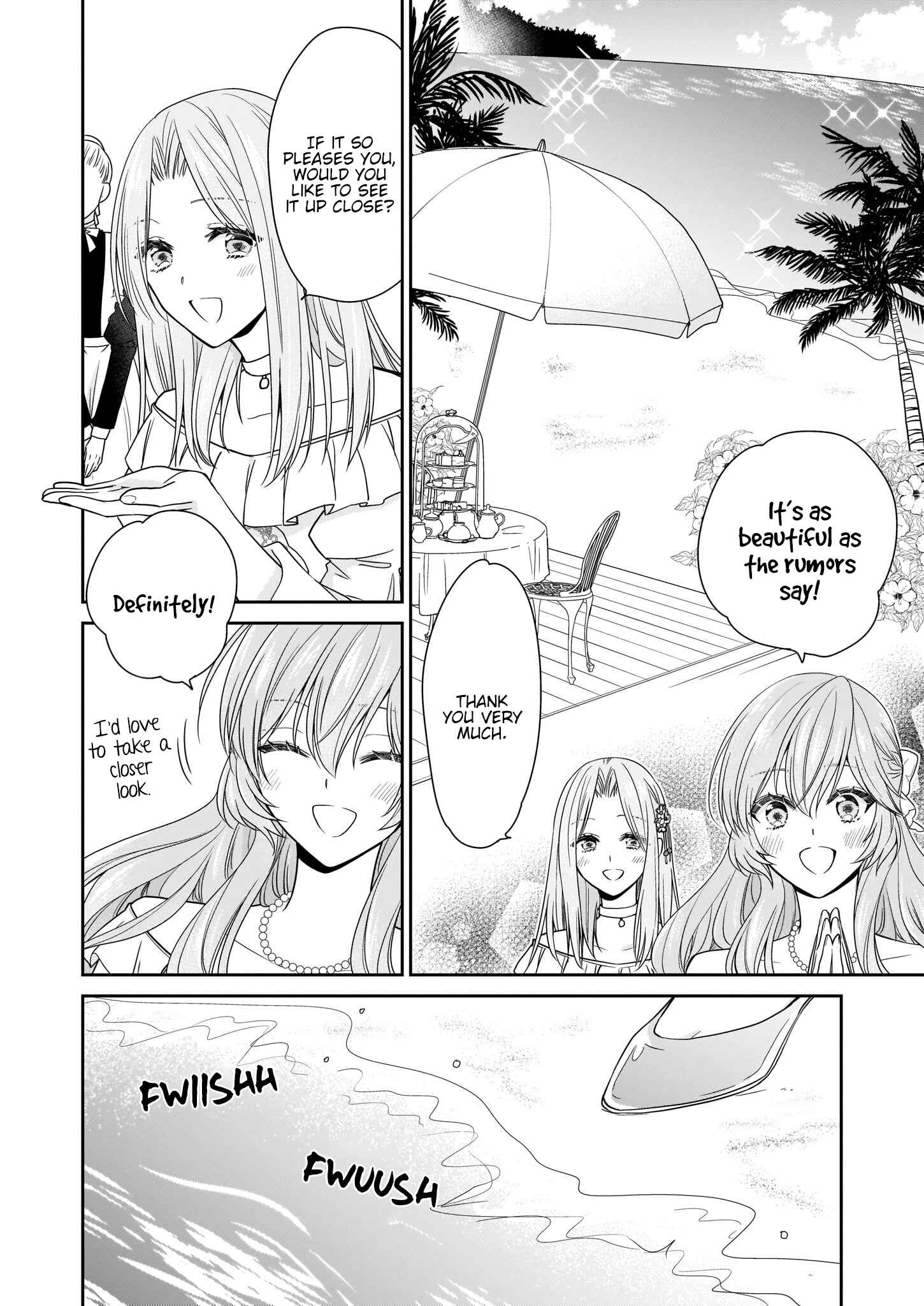 Page 9 Chapter 15 Akuyaku Reijou wa Ringoku no Outaishi ni Dekiaisareru