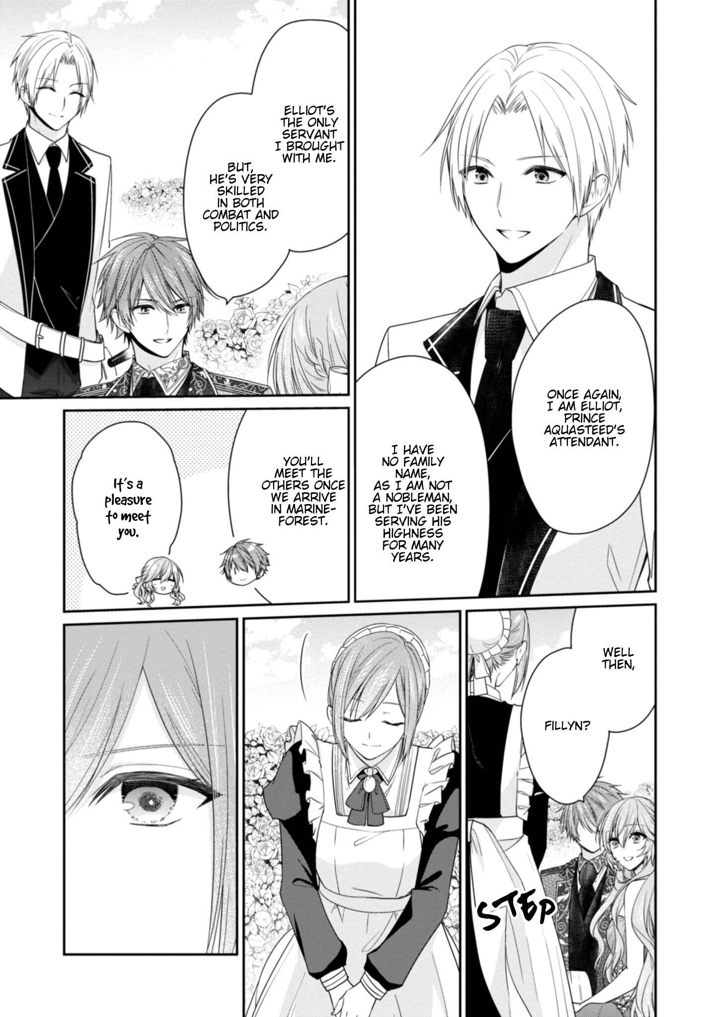 Page 24 Chapter 8 Akuyaku Reijou wa Ringoku no Outaishi ni Dekiaisareru