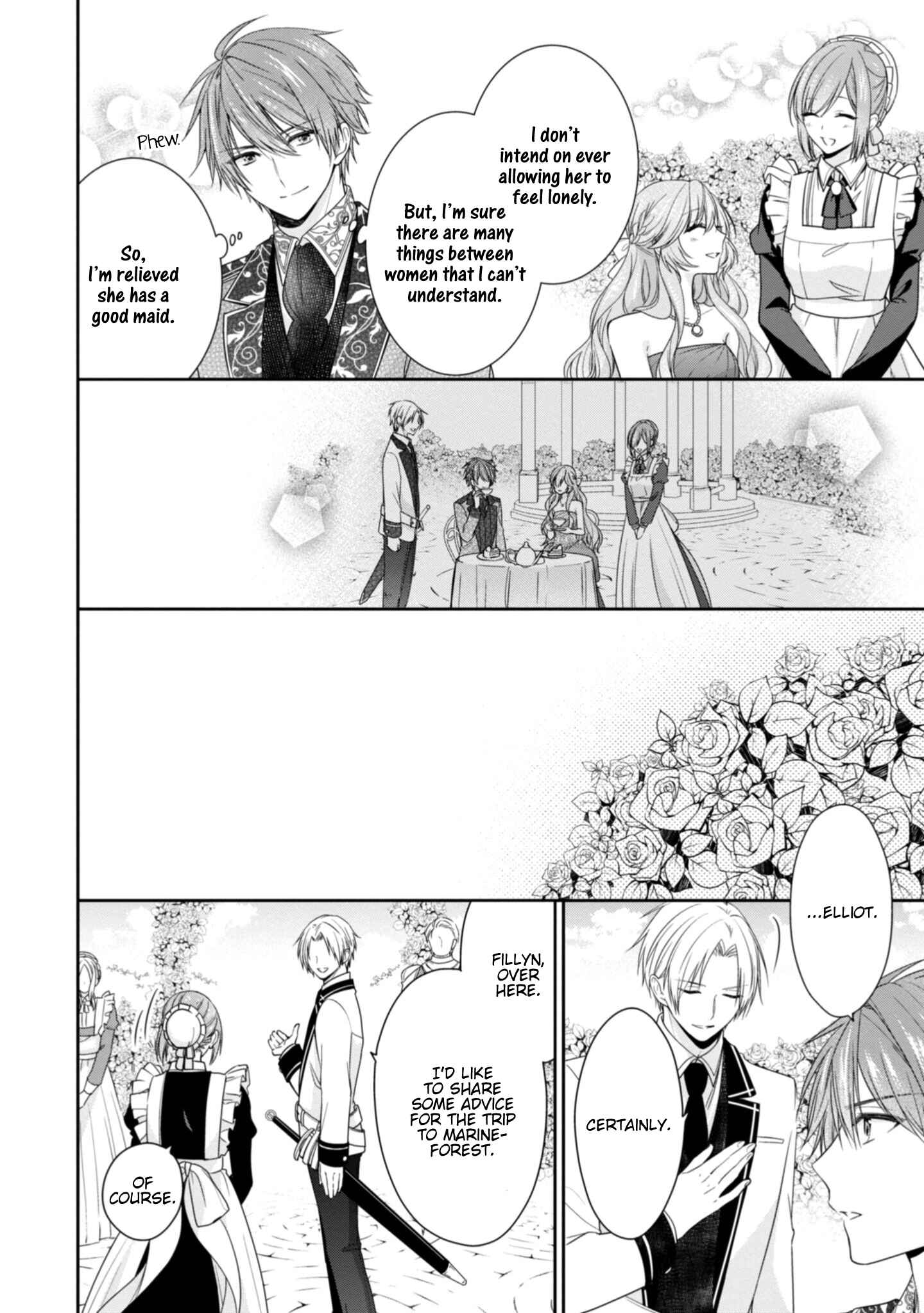 Page 27 Chapter 8 Akuyaku Reijou wa Ringoku no Outaishi ni Dekiaisareru