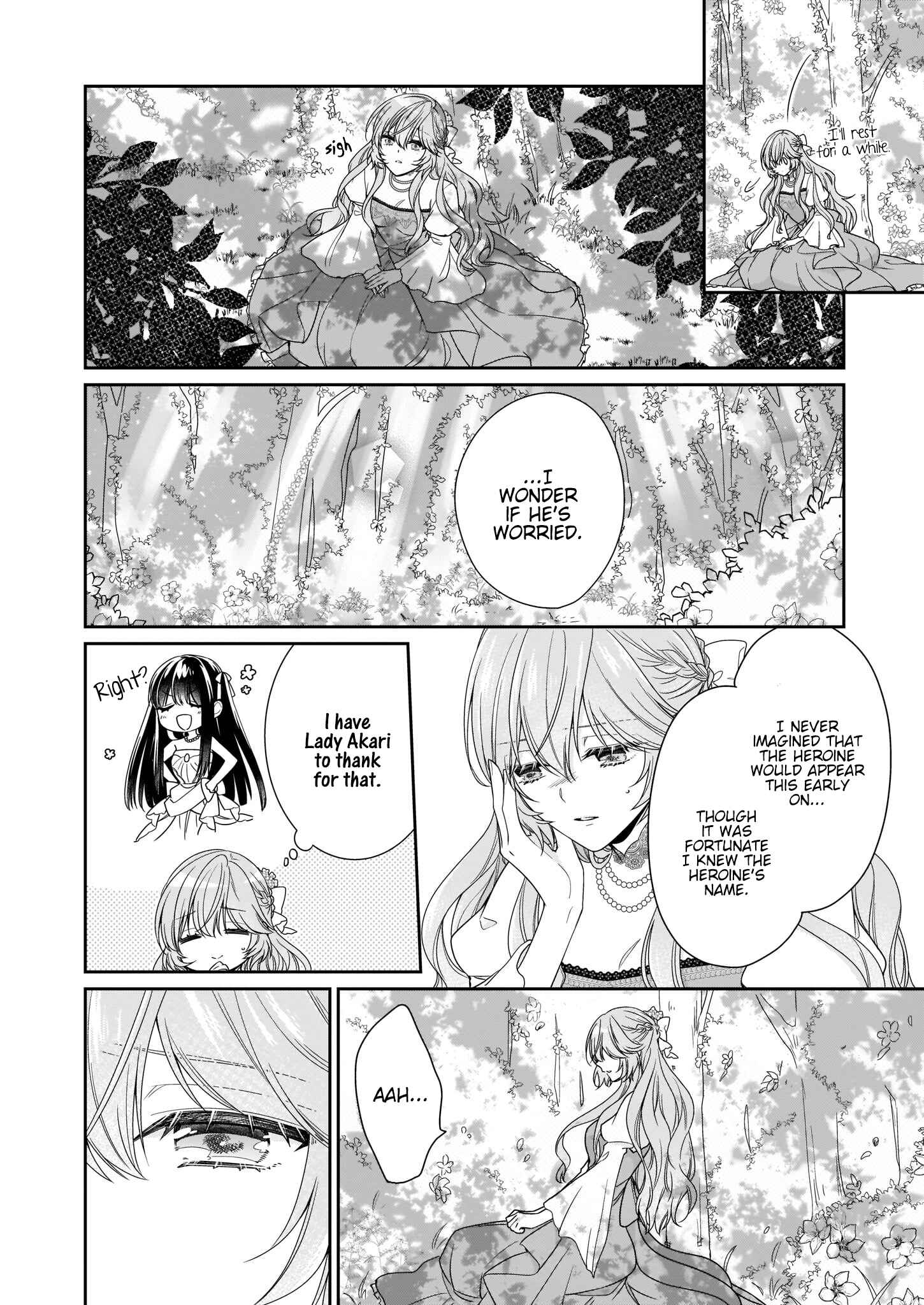 Page 29 Chapter 13 Akuyaku Reijou wa Ringoku no Outaishi ni Dekiaisareru