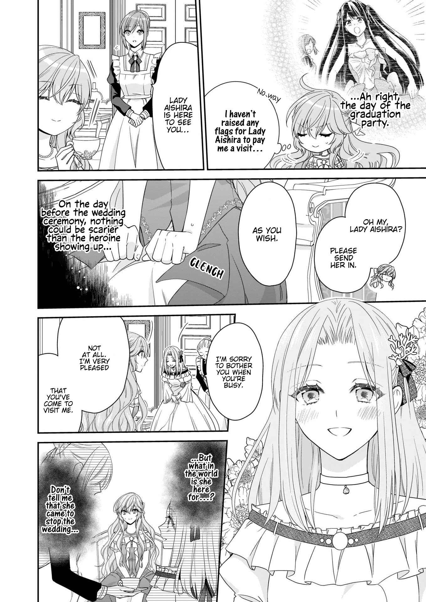 Page 11 Chapter 23 Akuyaku Reijou wa Ringoku no Outaishi ni Dekiaisareru