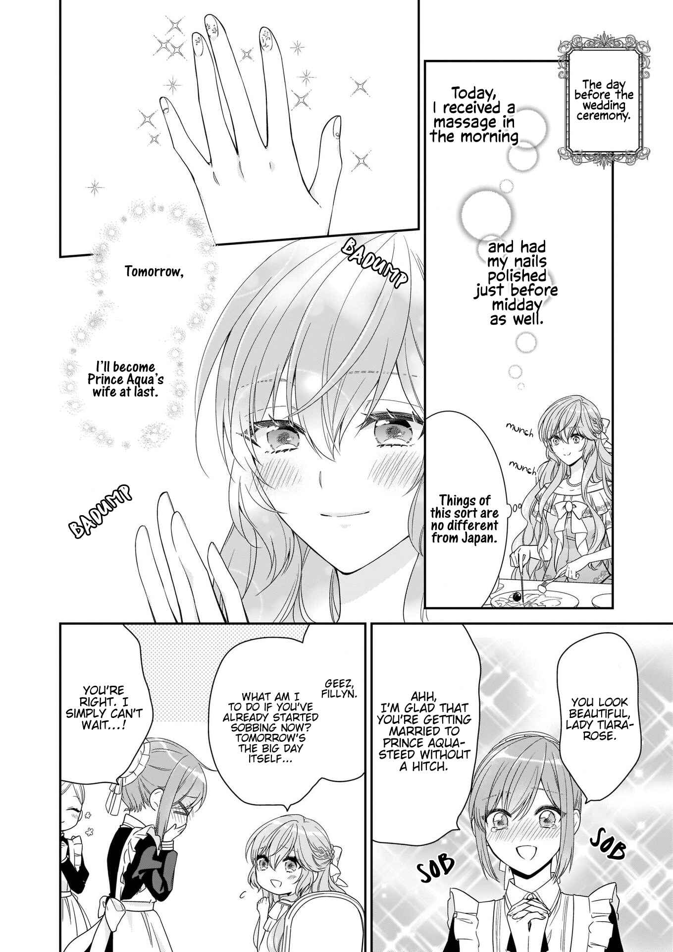 Page 9 Chapter 23 Akuyaku Reijou wa Ringoku no Outaishi ni Dekiaisareru