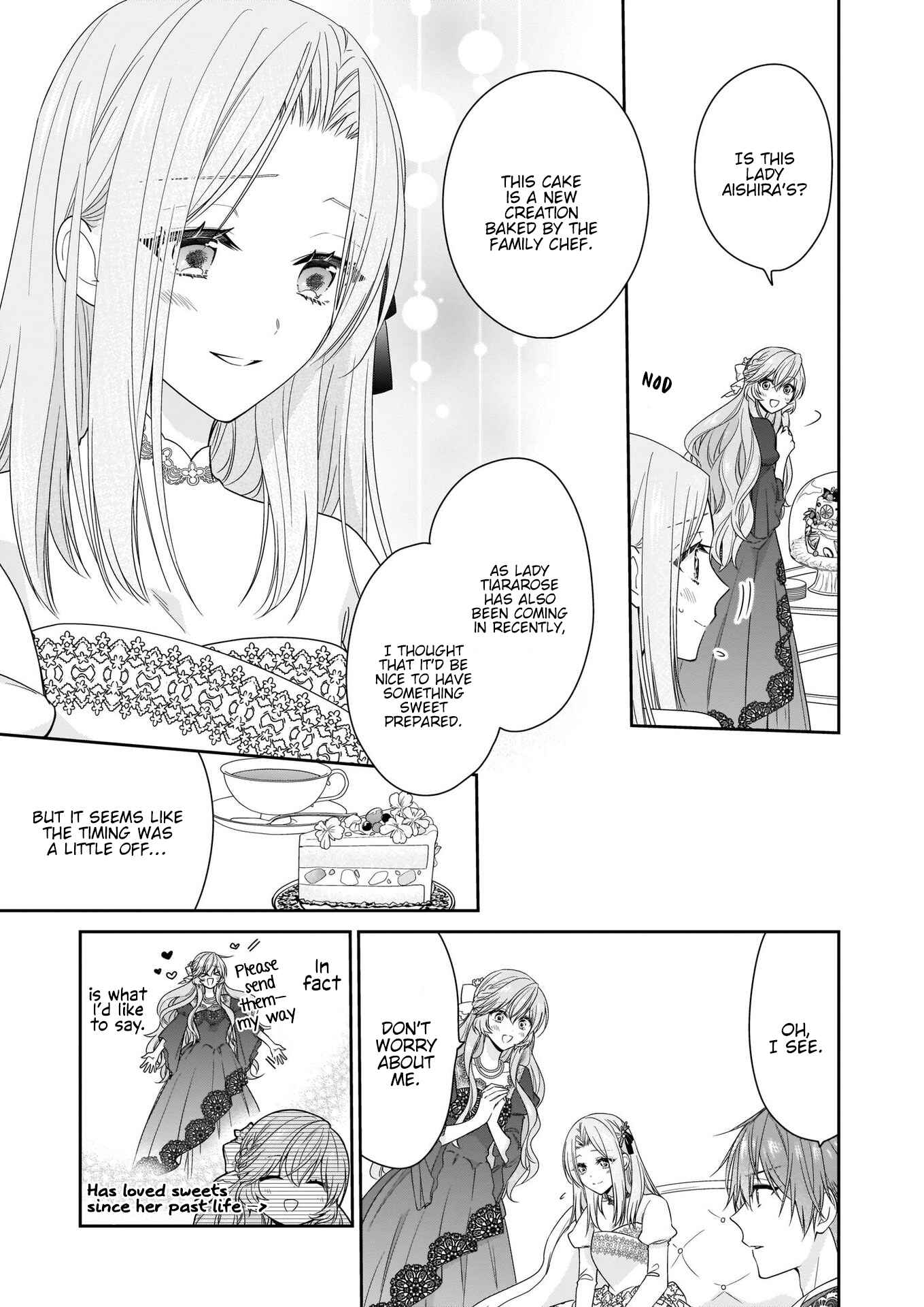 Page 27 Chapter 17 Akuyaku Reijou wa Ringoku no Outaishi ni Dekiaisareru