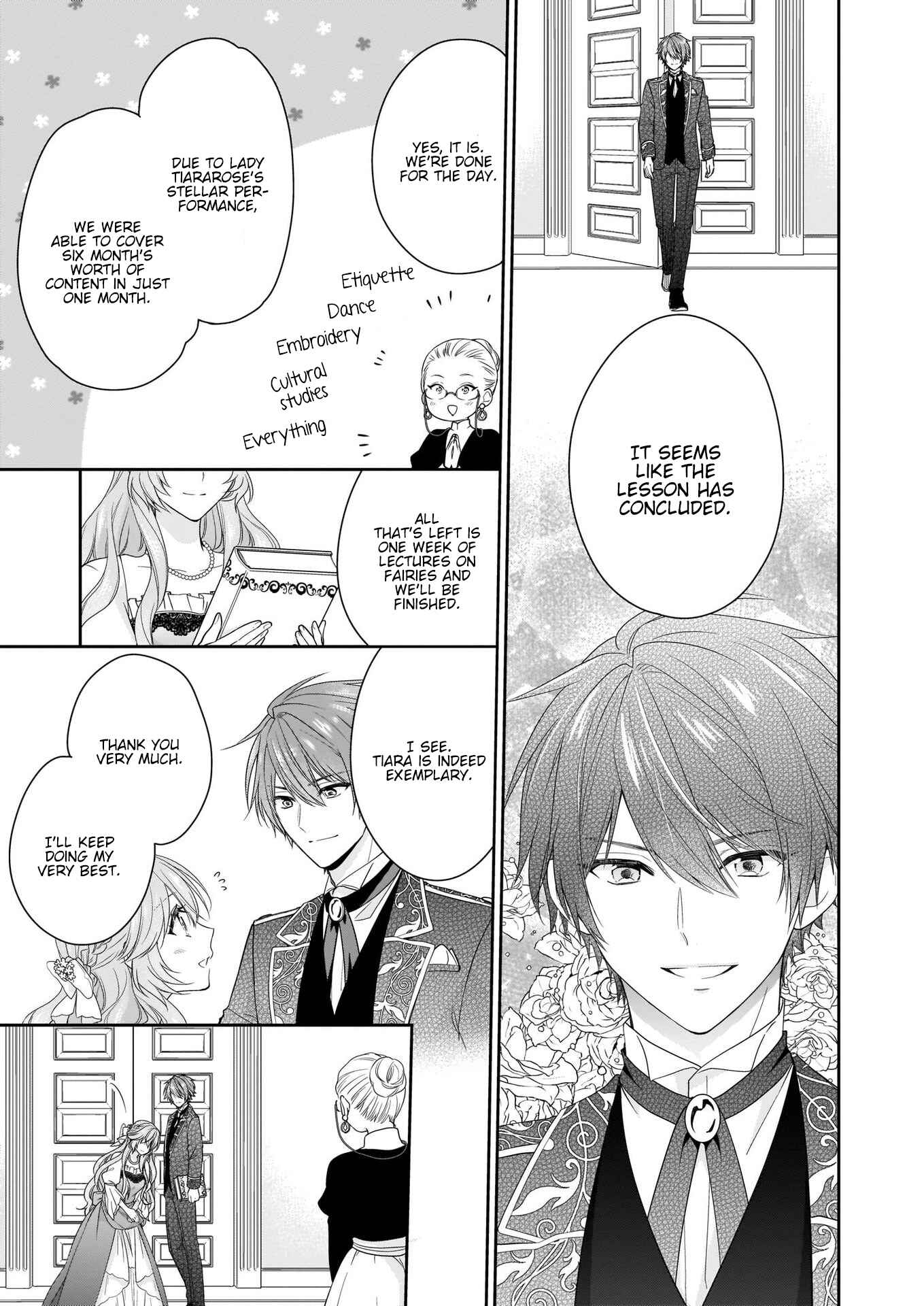 Page 7 Chapter 17 Akuyaku Reijou wa Ringoku no Outaishi ni Dekiaisareru