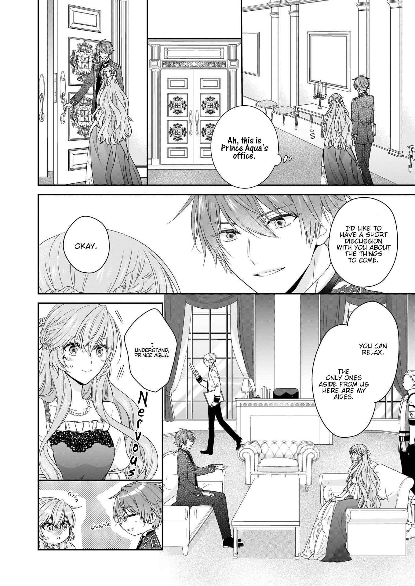 Page 8 Chapter 17 Akuyaku Reijou wa Ringoku no Outaishi ni Dekiaisareru