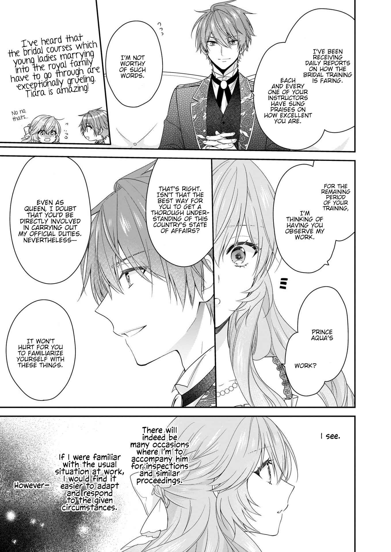 Page 9 Chapter 17 Akuyaku Reijou wa Ringoku no Outaishi ni Dekiaisareru