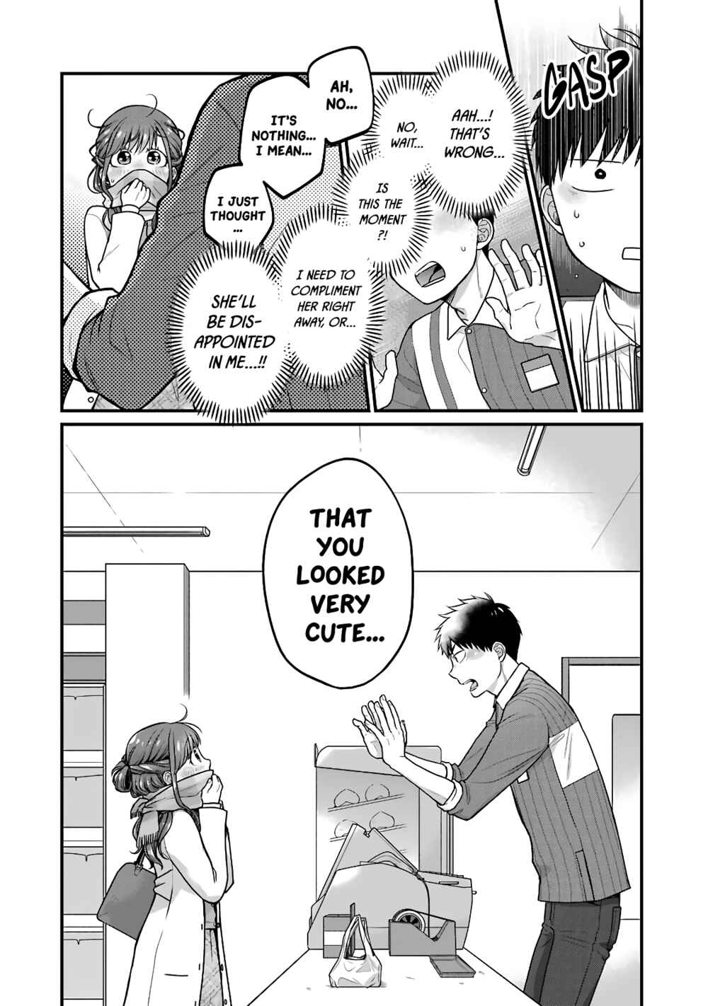 Page 6 Chapter 62 Combini de Kimi to no 5-funkan.