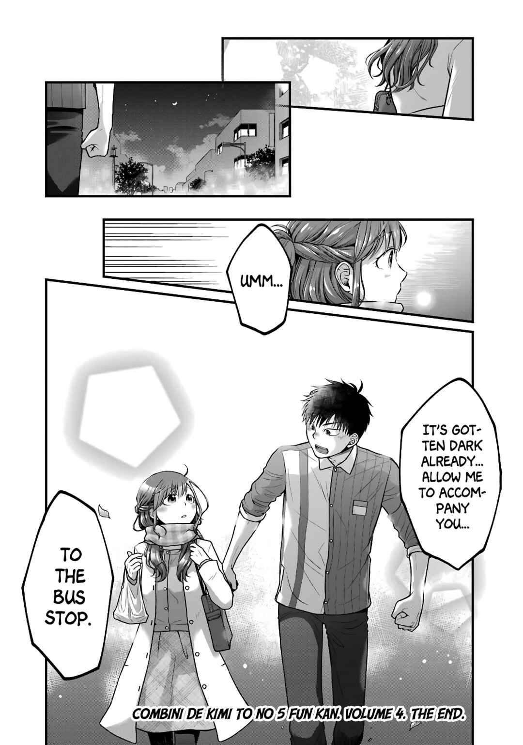 Page 8 Chapter 63 Combini de Kimi to no 5-funkan.