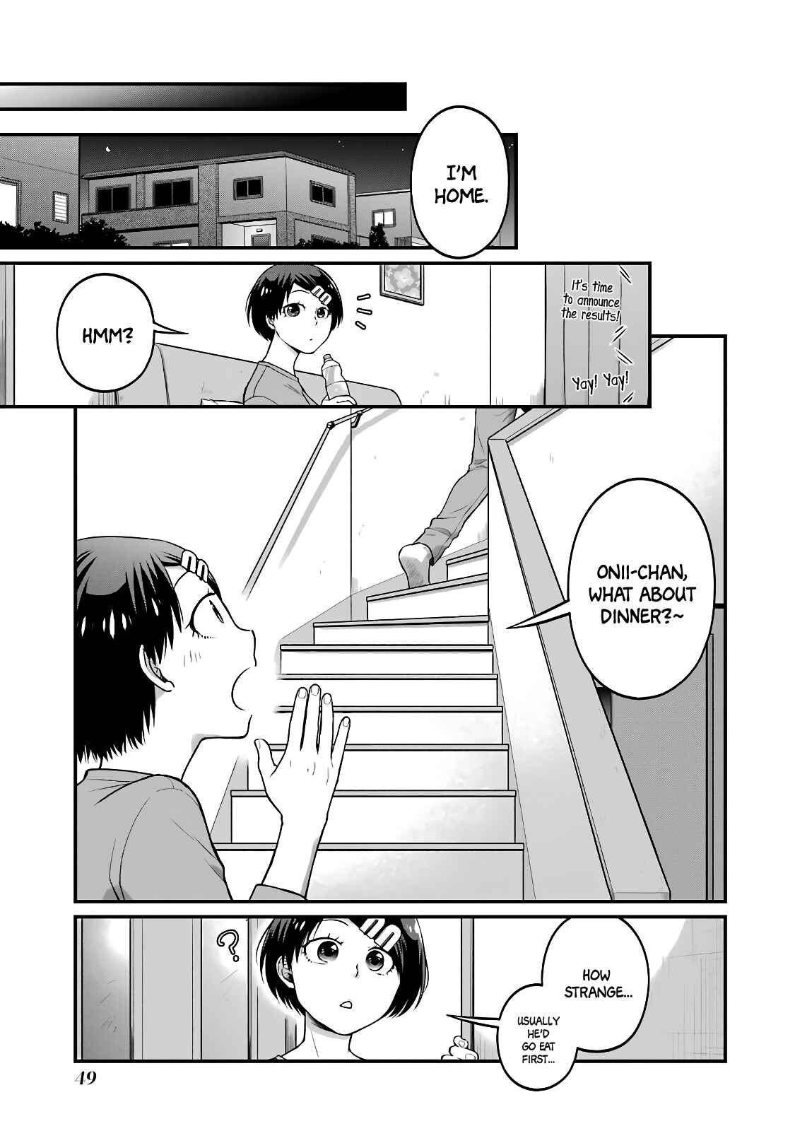 Page 8 Chapter 54 Combini de Kimi to no 5-funkan.