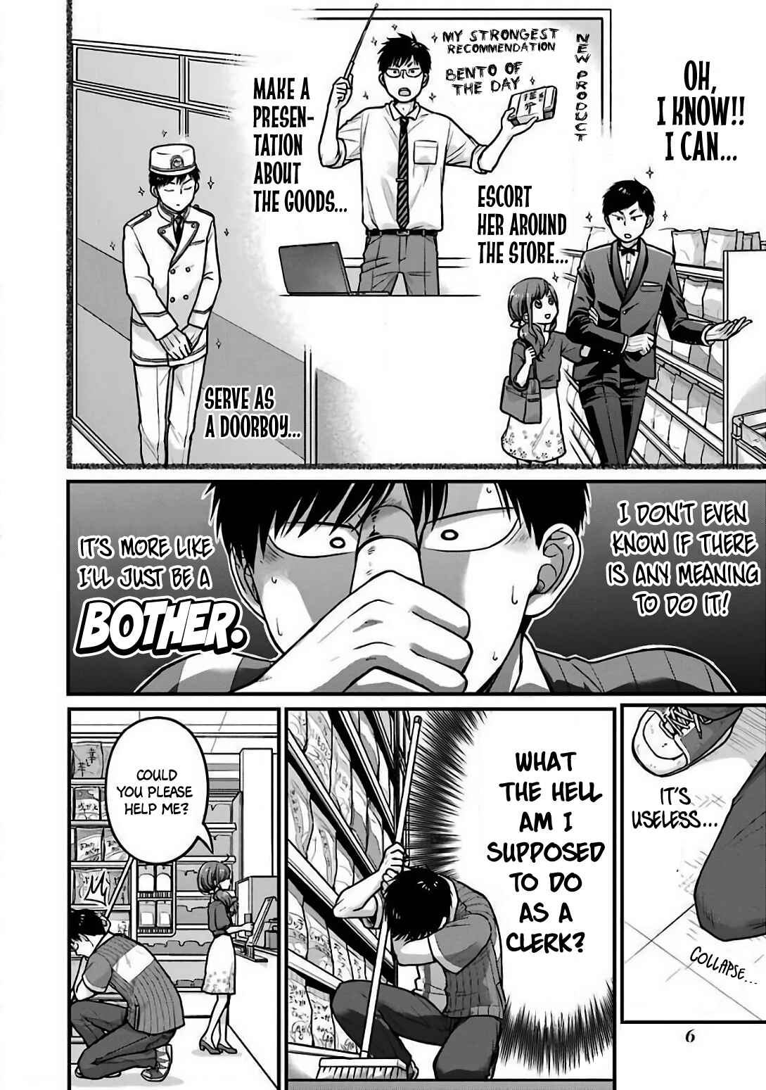 Page 7 Chapter 18 Combini de Kimi to no 5-funkan.