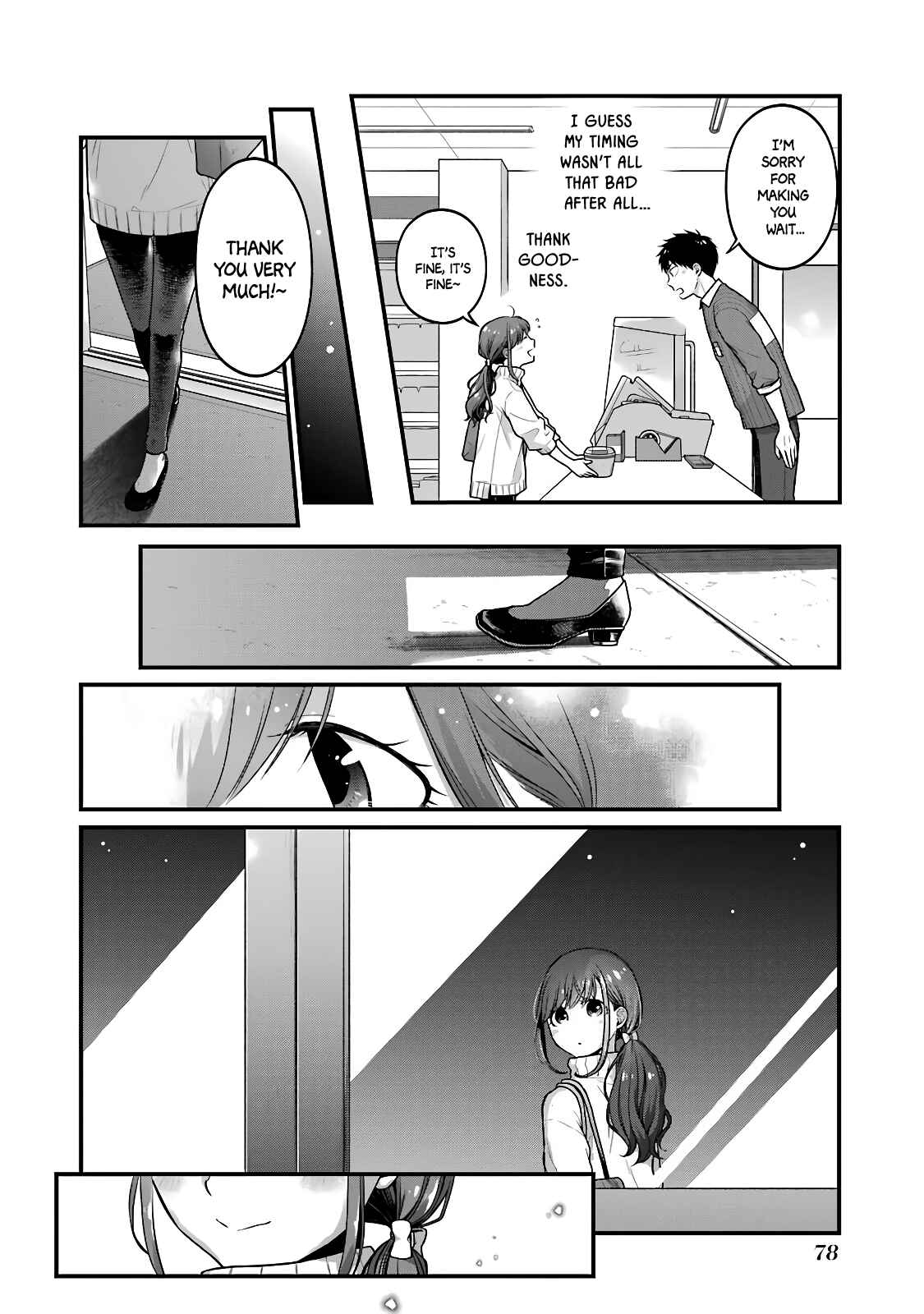Page 6 Chapter 57 Combini de Kimi to no 5-funkan.