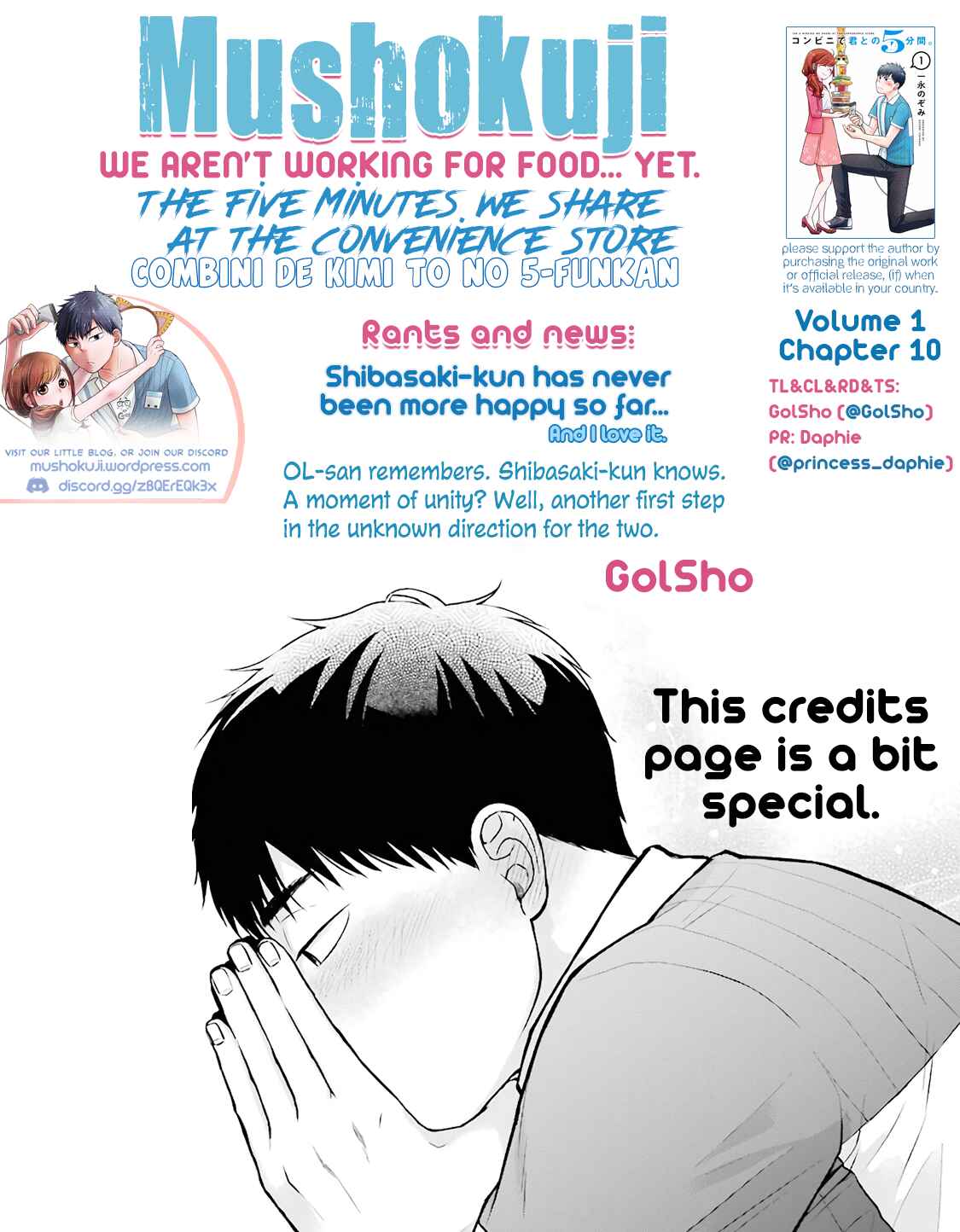 Page 9 Chapter 10 Combini de Kimi to no 5-funkan.