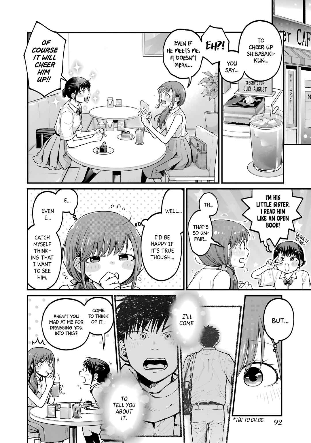 Page 6 Chapter 87 Combini de Kimi to no 5-funkan.