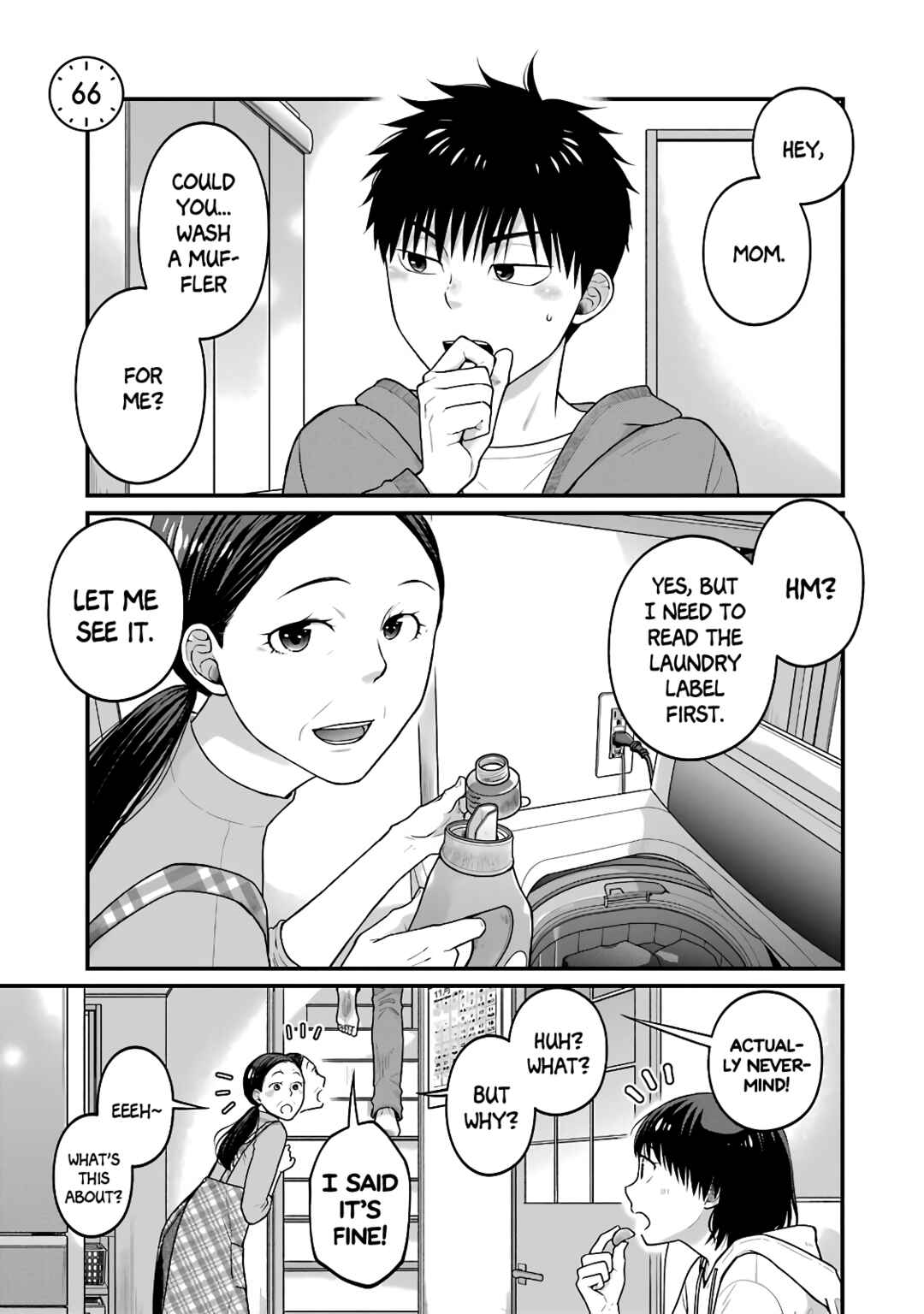 Page 1 Chapter 66 Combini de Kimi to no 5-funkan.