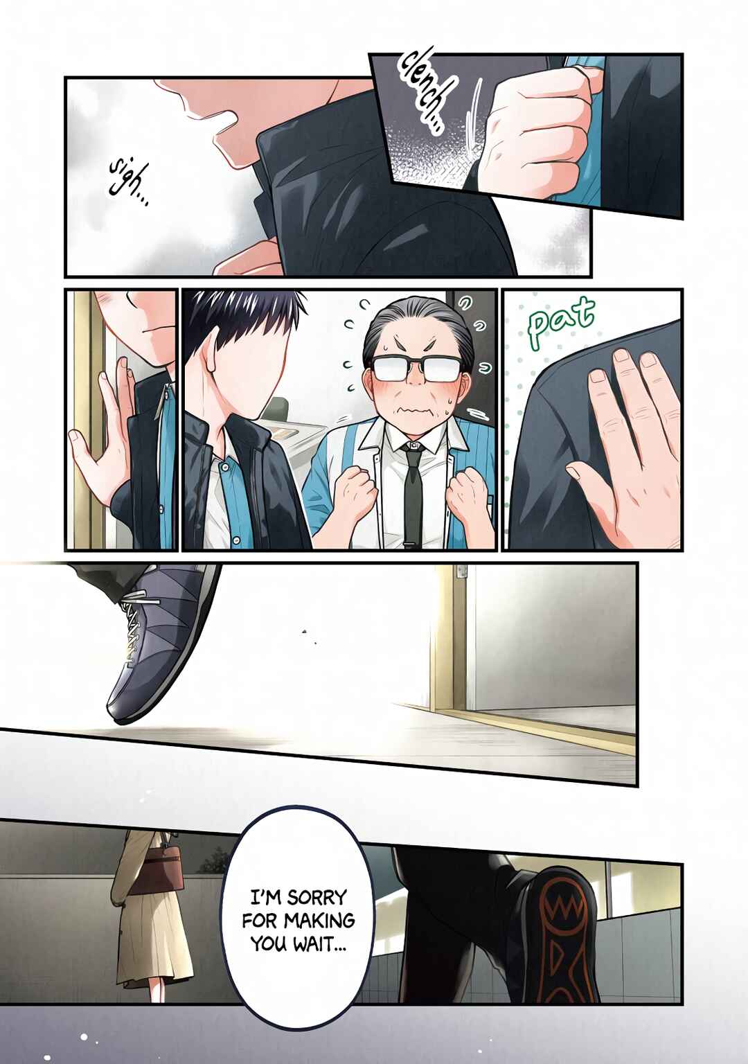 Page 1 Chapter 90 Combini de Kimi to no 5-funkan.