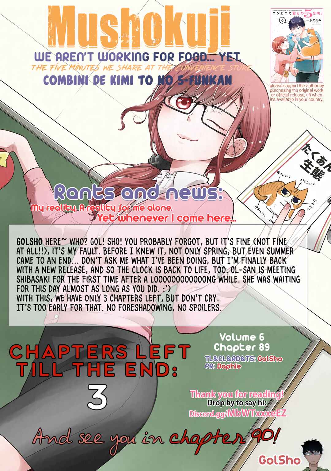 Page 9 Chapter 89 Combini de Kimi to no 5-funkan.