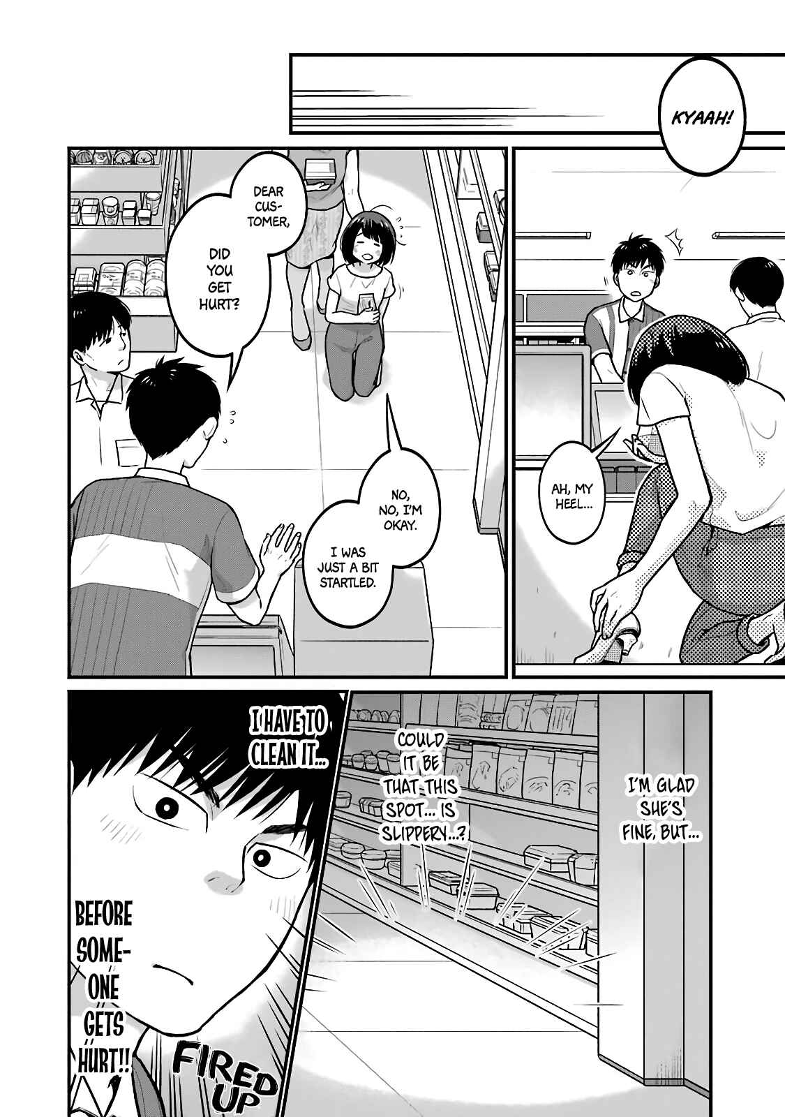 Page 2 Chapter 36 Combini de Kimi to no 5-funkan.