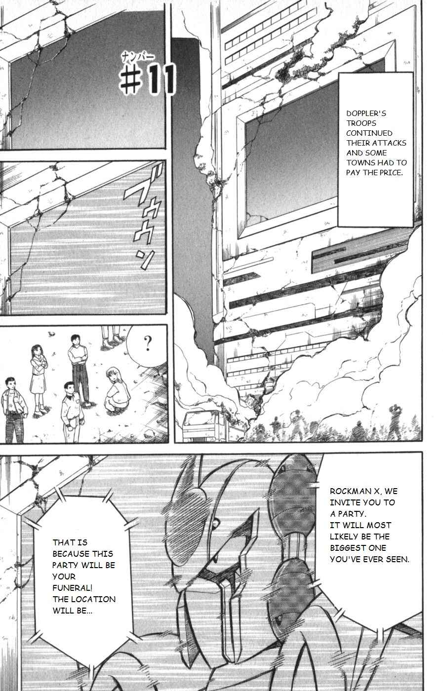 Page 1 Chapter 11 Mega Man X3