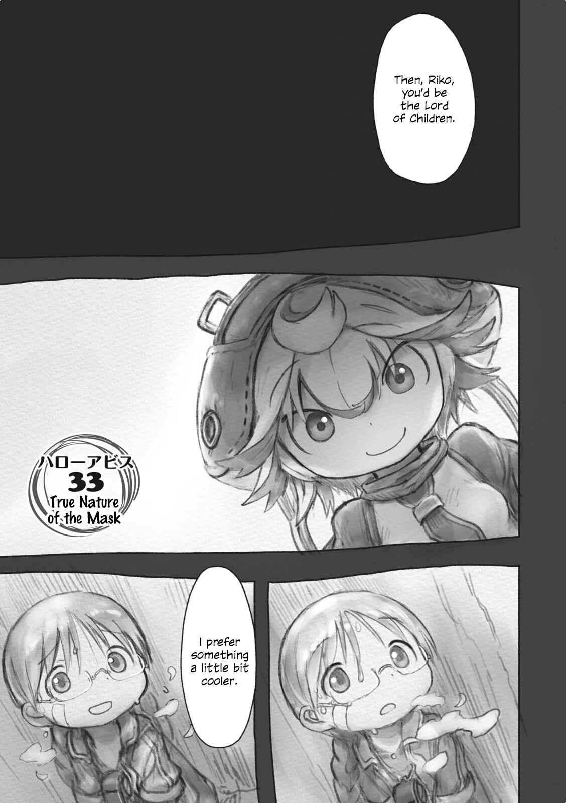 Page 4 Chapter 33 Made in Abyss