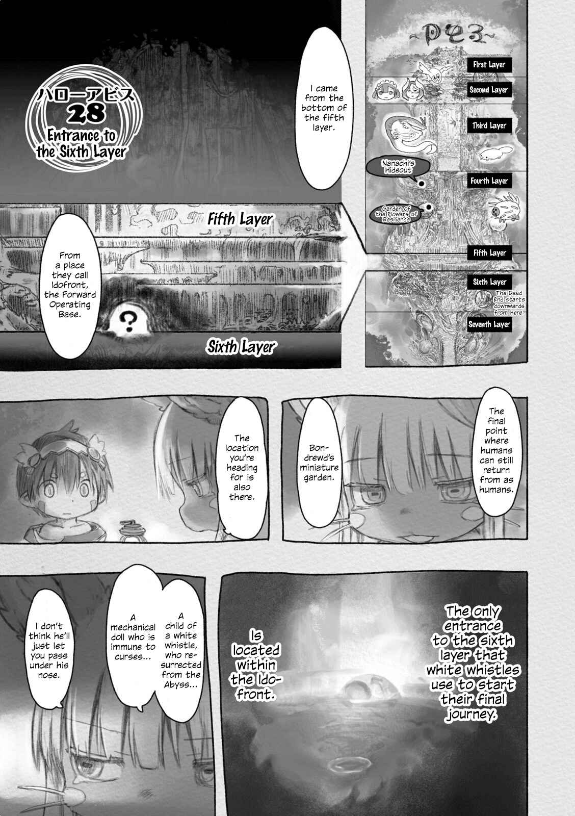 Page 1 Chapter 28 Made in Abyss
