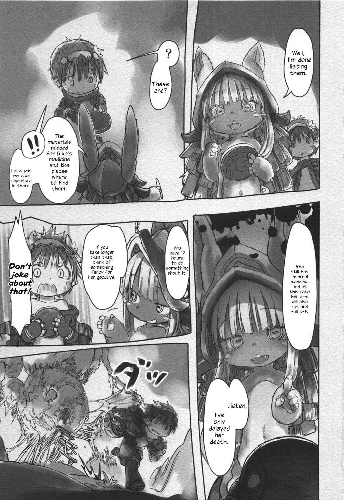 Page 15 Chapter 20 Made in Abyss