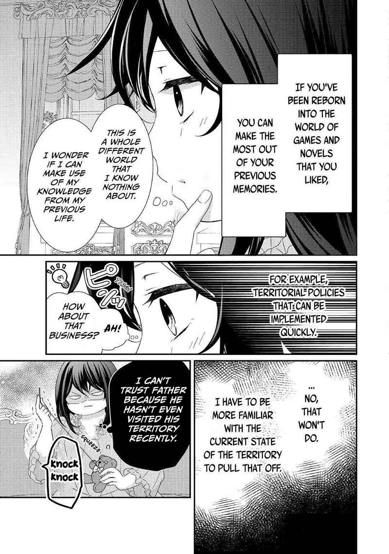 Page 12 Chapter 3 The Struggle of Being Reincarnated as the Marquesss Daughter: Ill Deal with Whats Coming to Me!