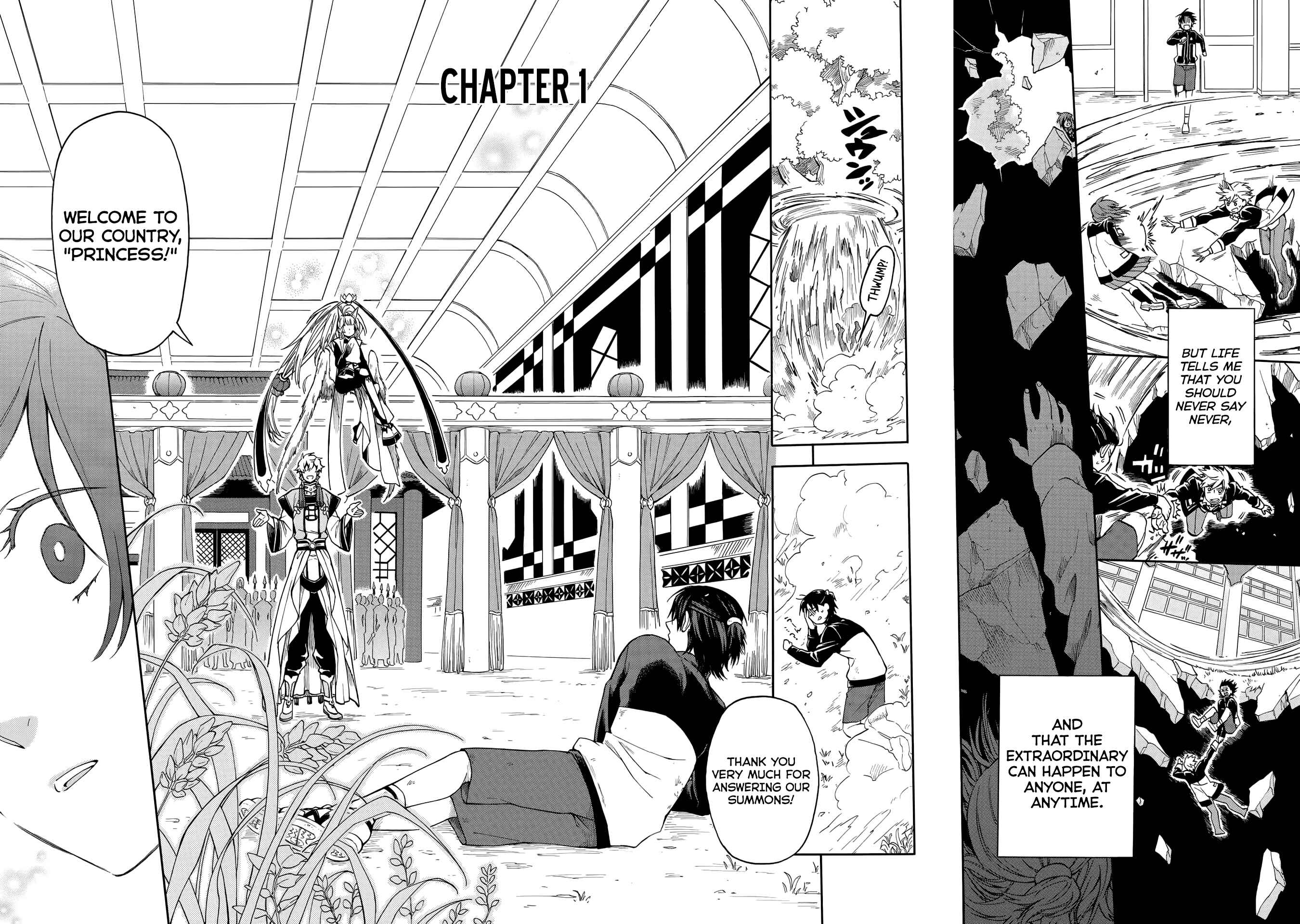 Page 4 Chapter 1 Techigai desu ga, Heroine desu.
