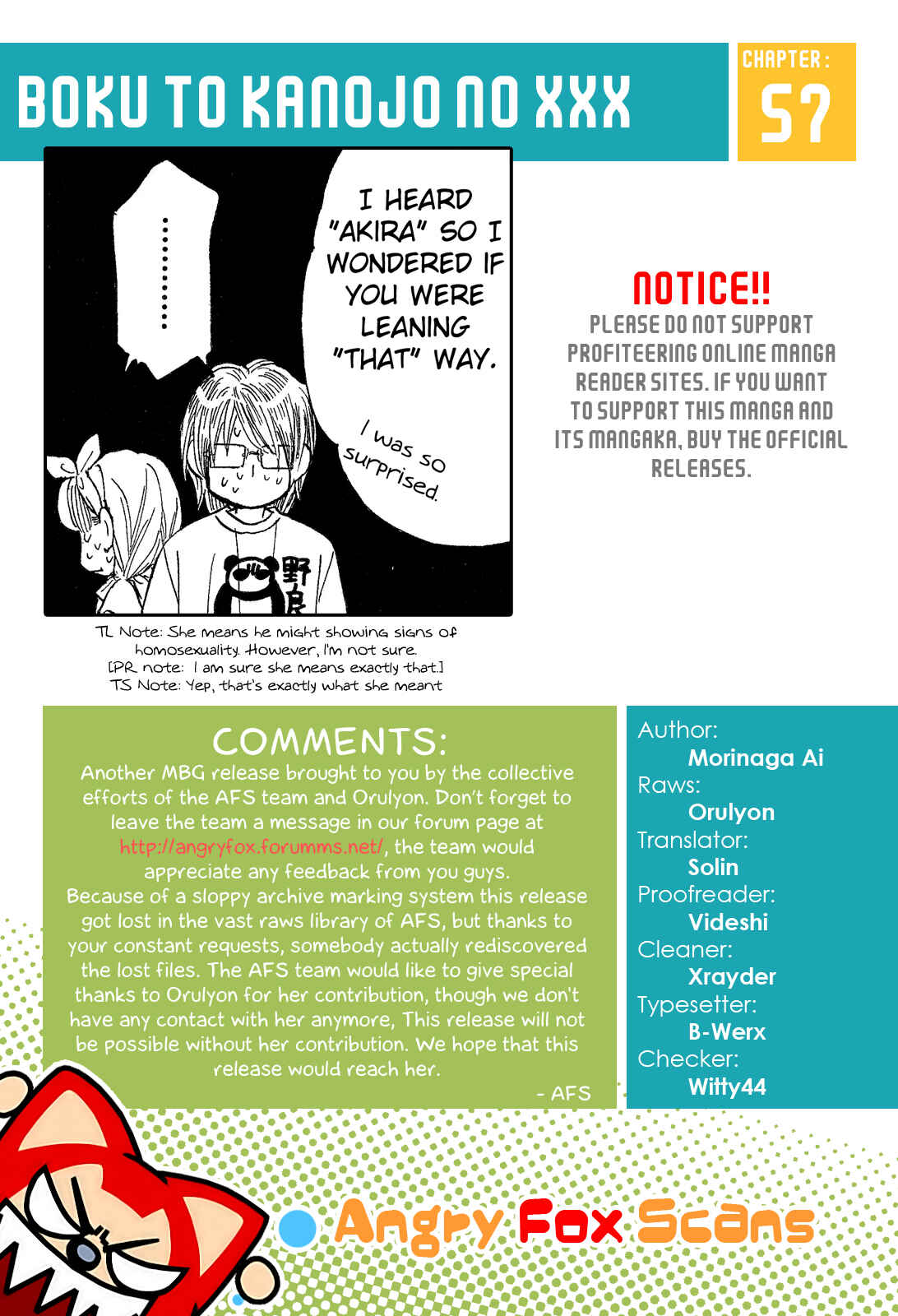 Page 22 Chapter 57 Boku to Kanojo no XXX