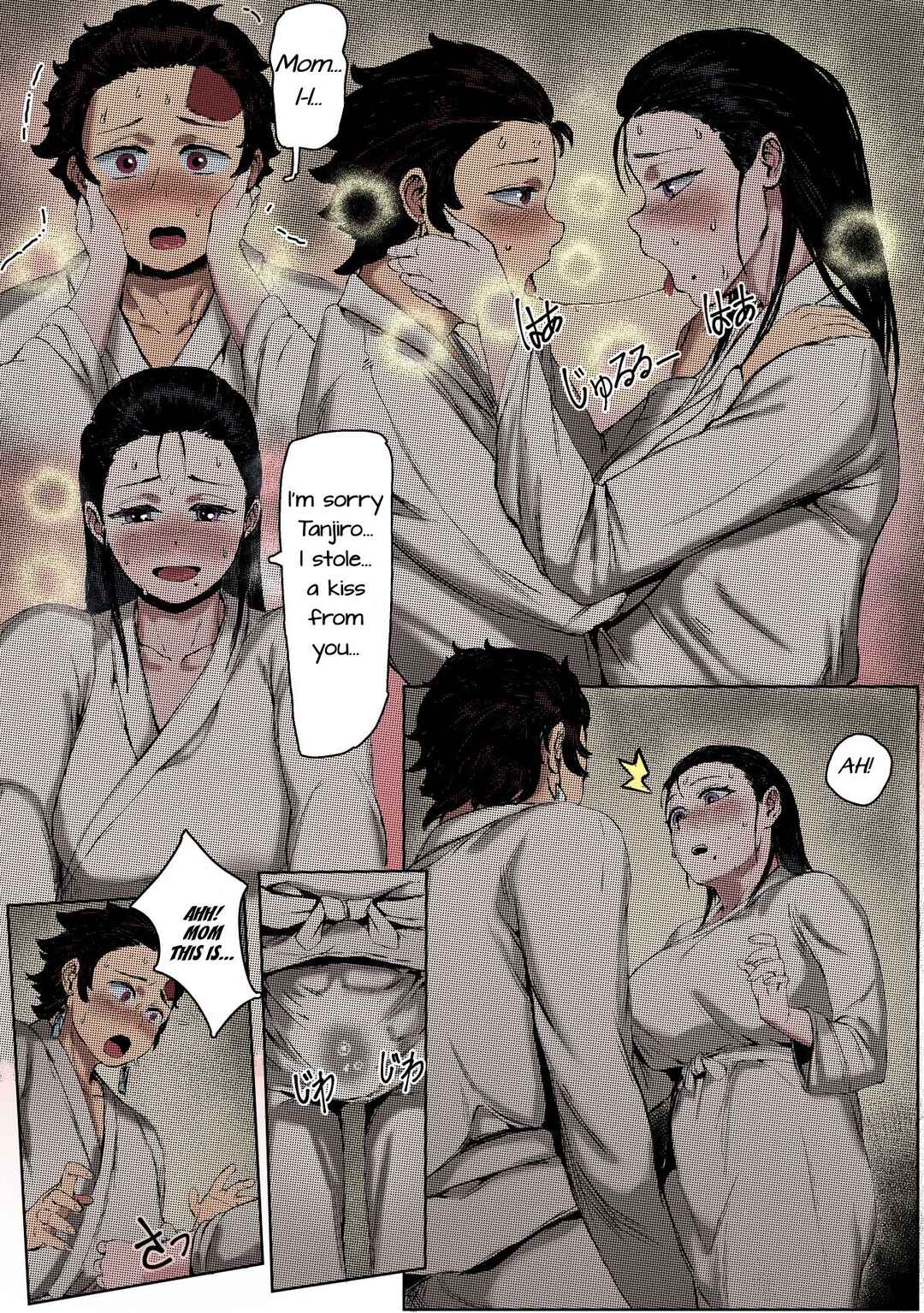 Page 12 Chapter 2 Kimetsu no Yaiba - Haha to Watashi (Doujinshi) (Fan Colored)