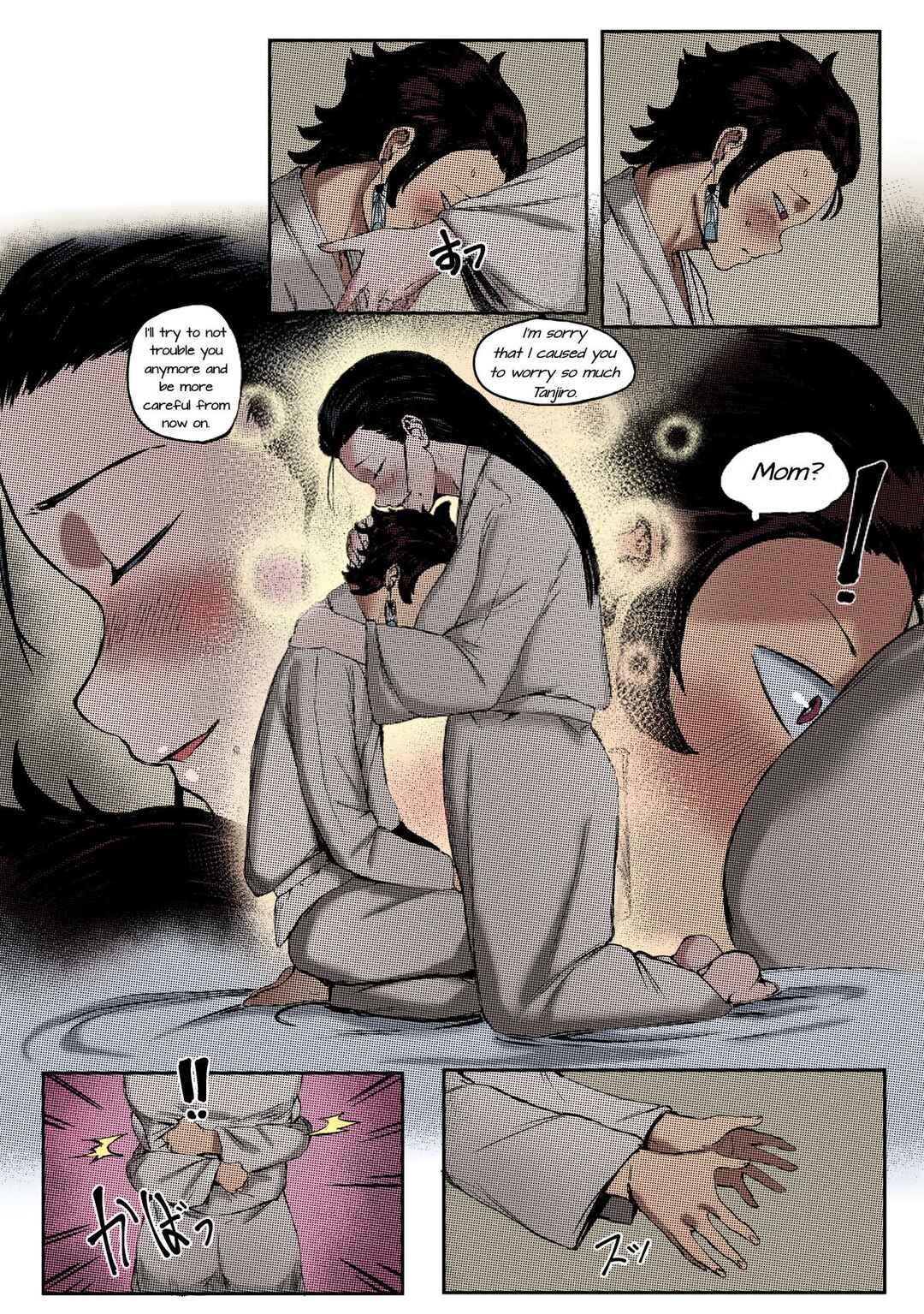 Page 8 Chapter 2 Kimetsu no Yaiba - Haha to Watashi (Doujinshi) (Fan Colored)