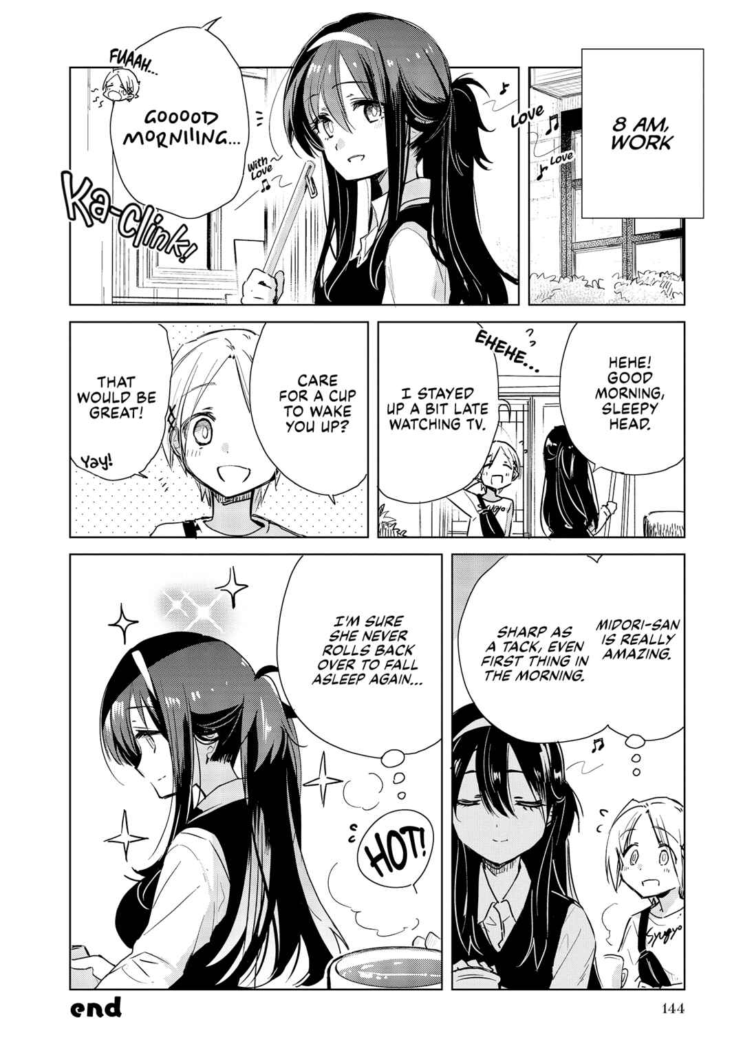 Page 4 Chapter 5.5 Midori-san from Café Camellia