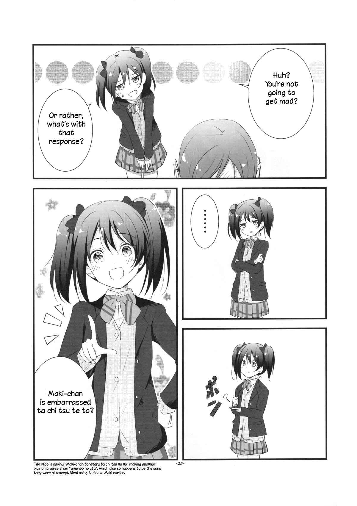 Page 24 Chapter Unknown_3065 Love Live! - Maki-chan Kawaii Ka Ki Ku Ke Ko! (Doujinshi)