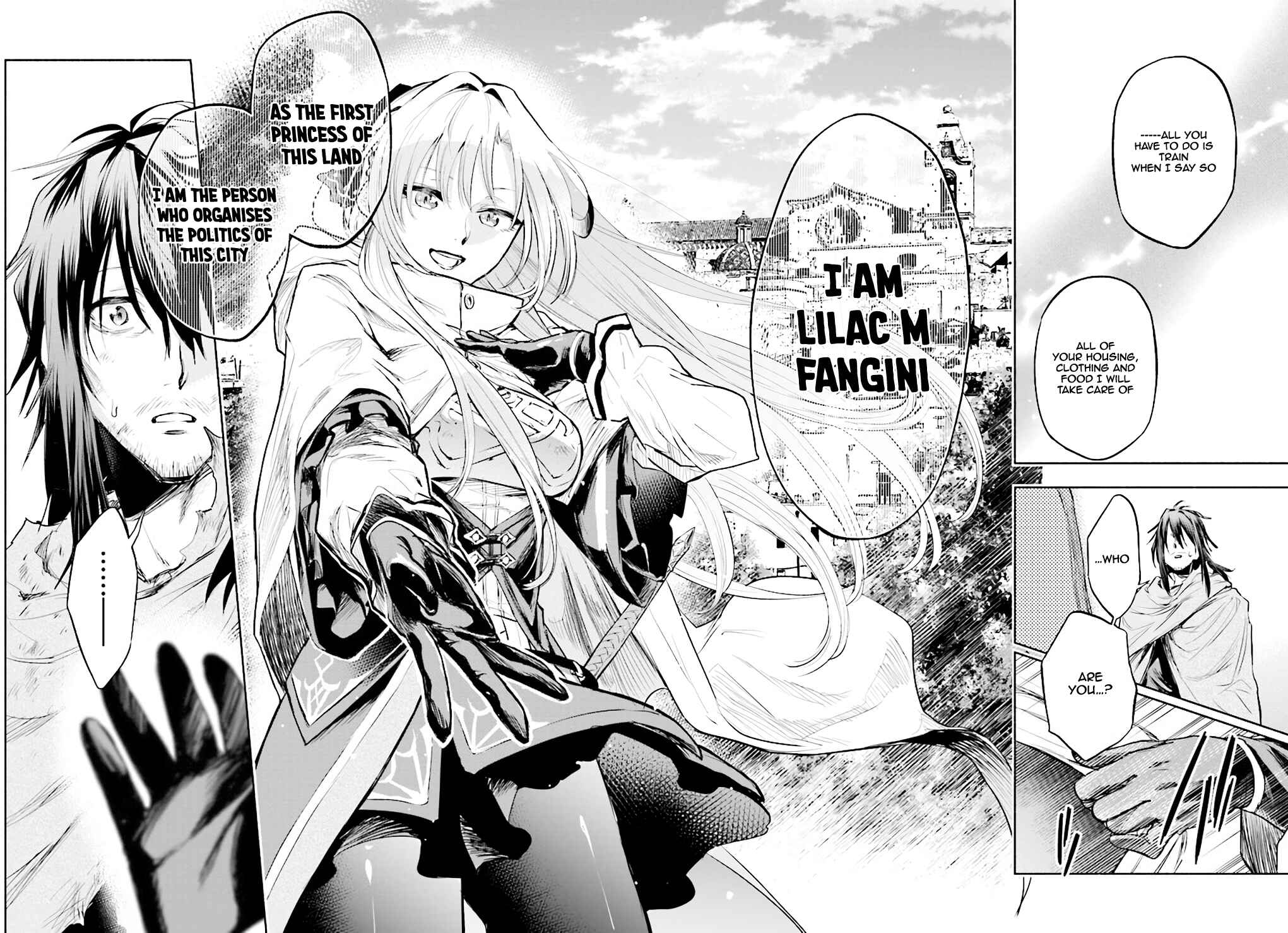 Page 6 Chapter 0 Story of a Jobless Champion and a Princess Who Together Find Their Happiness