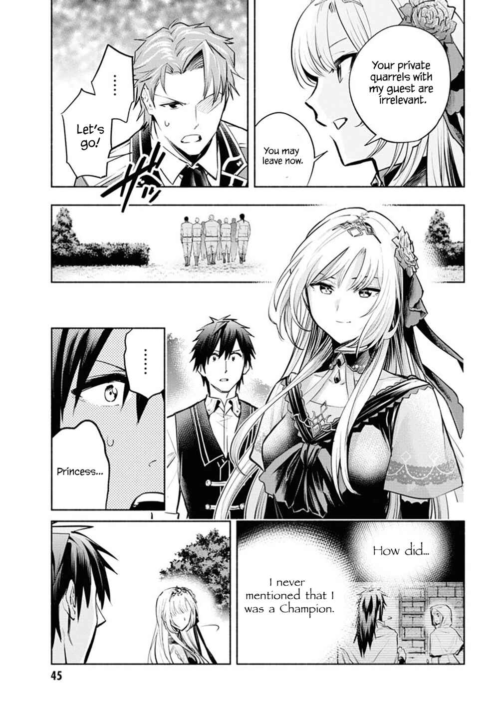 Page 15 Chapter 8 Story of a Jobless Champion and a Princess Who Together Find Their Happiness