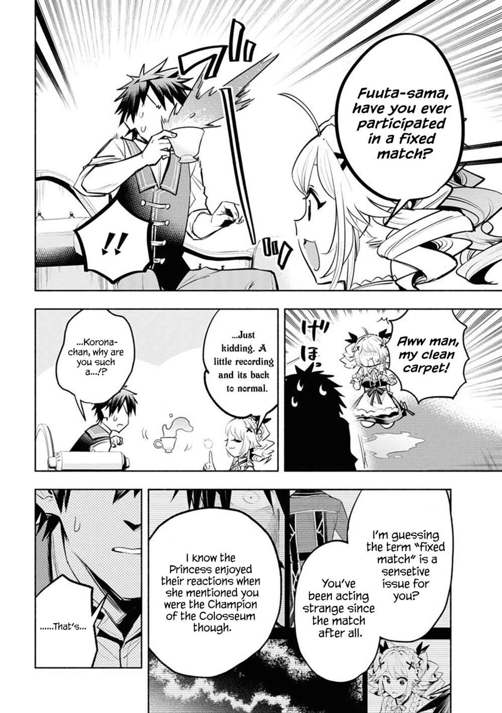 Page 20 Chapter 8 Story of a Jobless Champion and a Princess Who Together Find Their Happiness