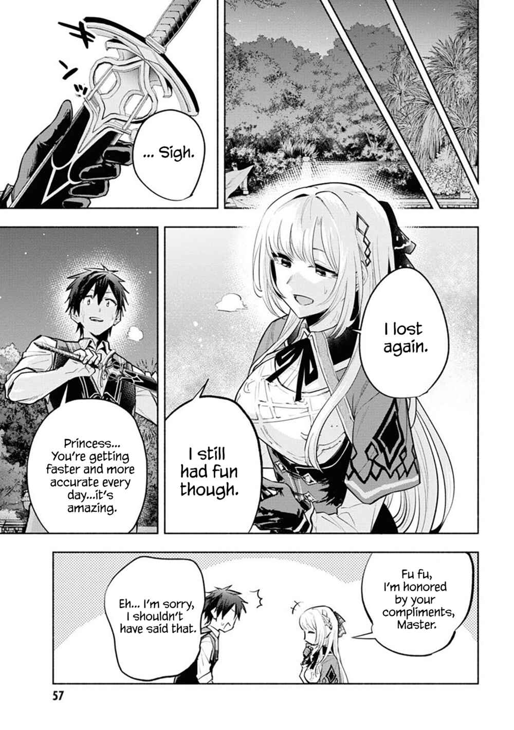 Page 27 Chapter 8 Story of a Jobless Champion and a Princess Who Together Find Their Happiness