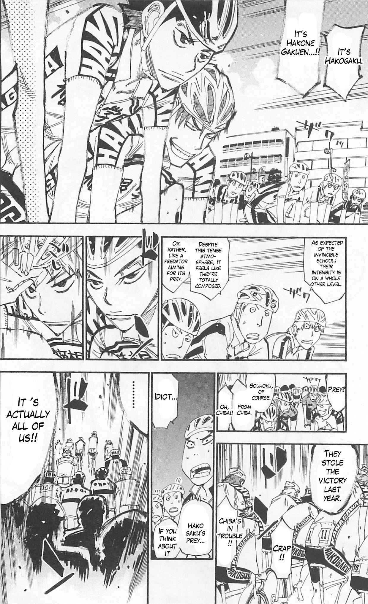 Page 14 Chapter 301 Yowamushi Pedal