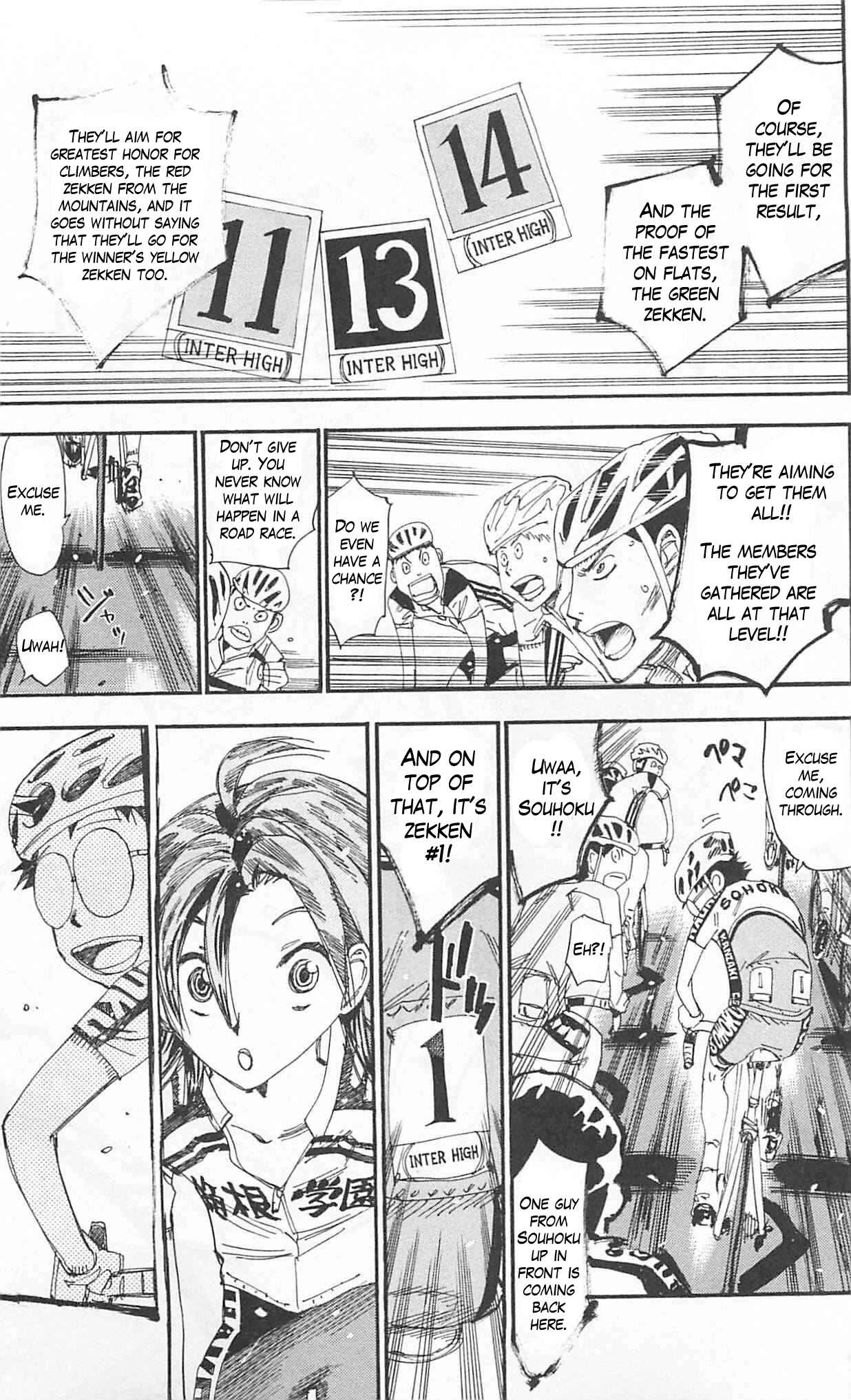 Page 15 Chapter 301 Yowamushi Pedal