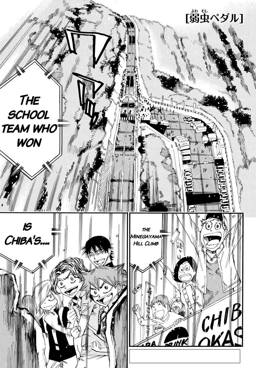Page 1 Chapter 633 Yowamushi Pedal