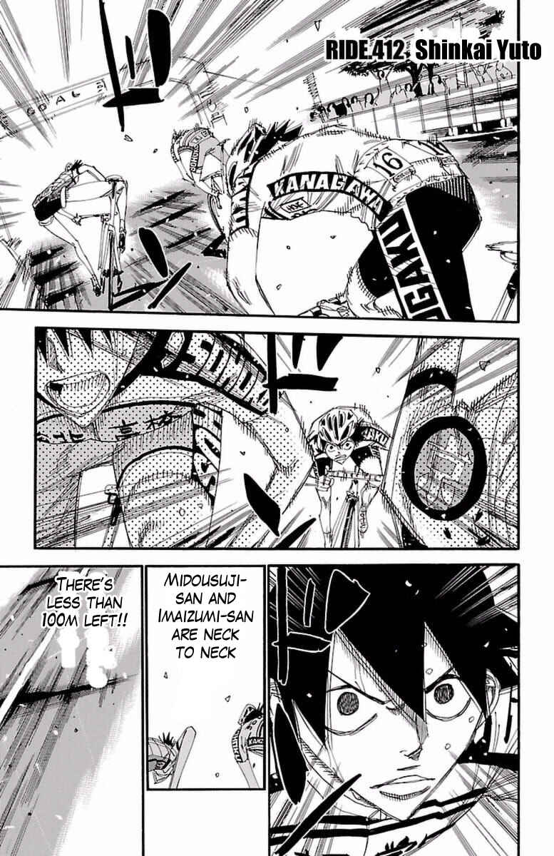 Page 1 Chapter 412 Yowamushi Pedal