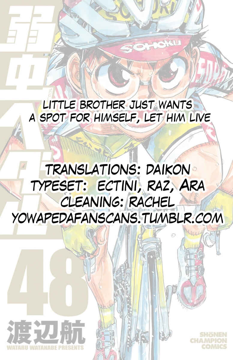 Page 24 Chapter 412 Yowamushi Pedal