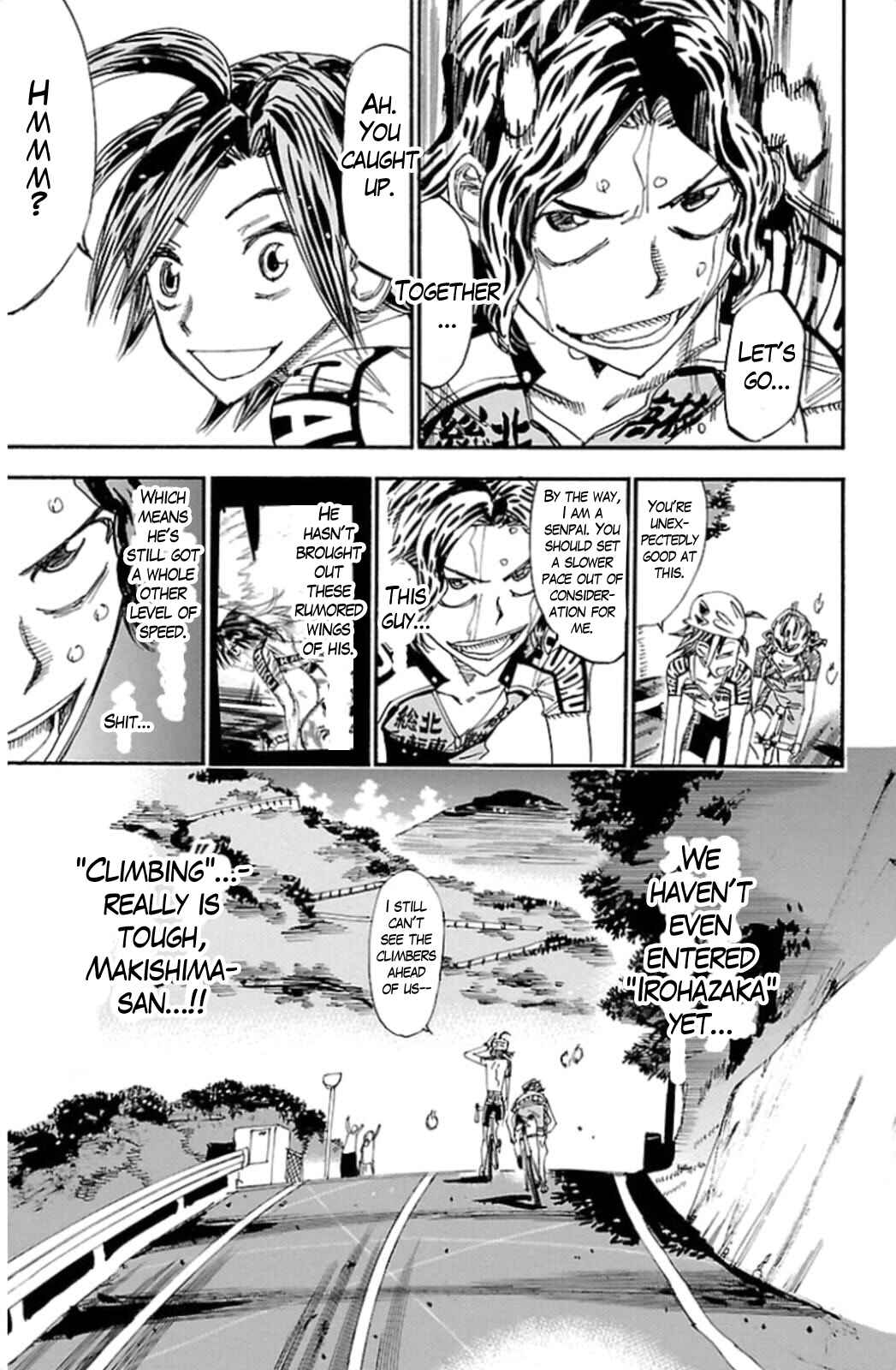 Page 15 Chapter 318 Yowamushi Pedal