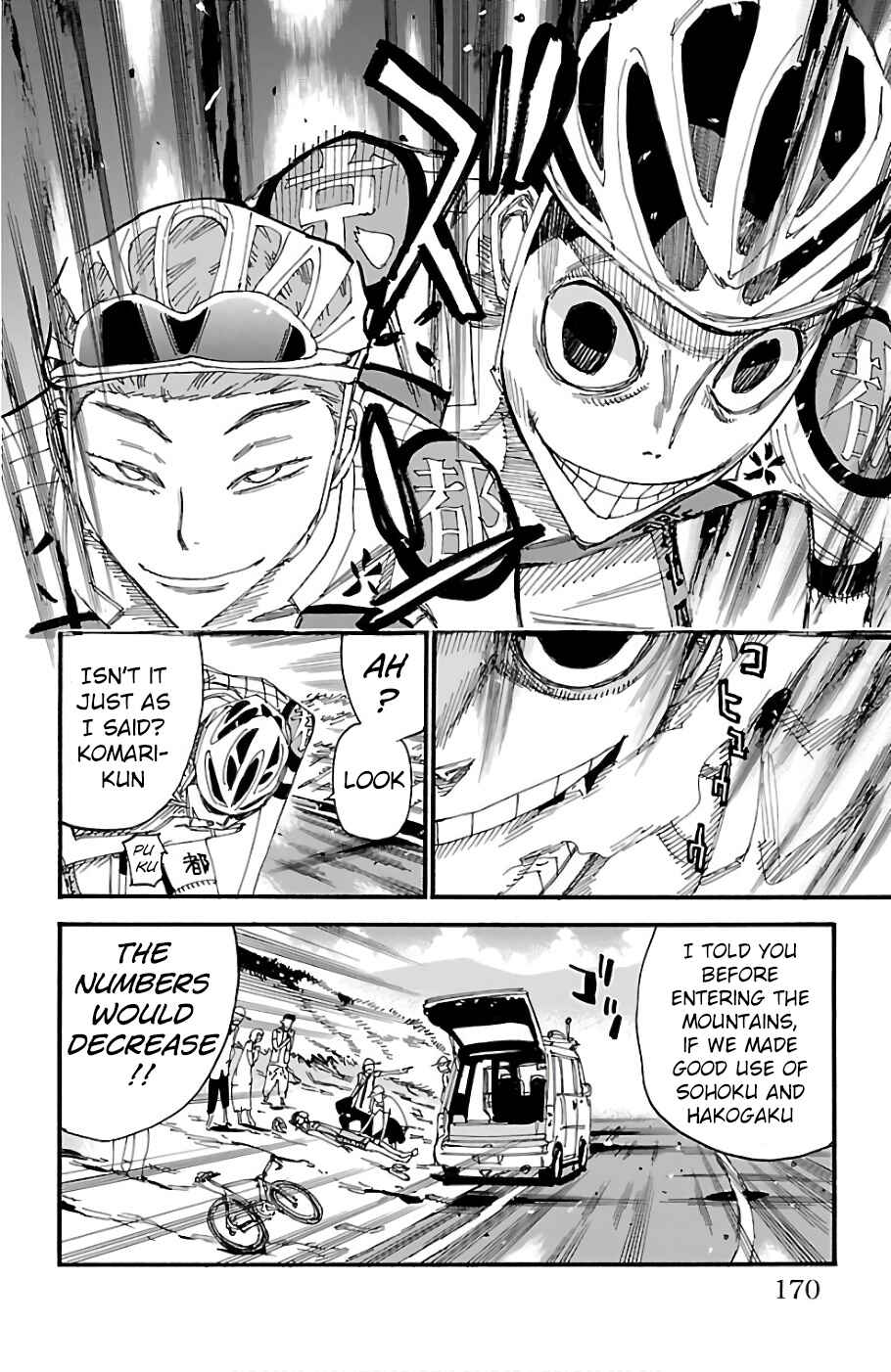 Page 4 Chapter 484 Yowamushi Pedal