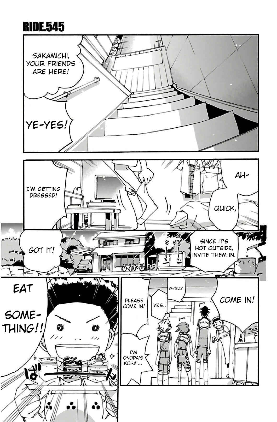 Page 1 Chapter 545 Yowamushi Pedal