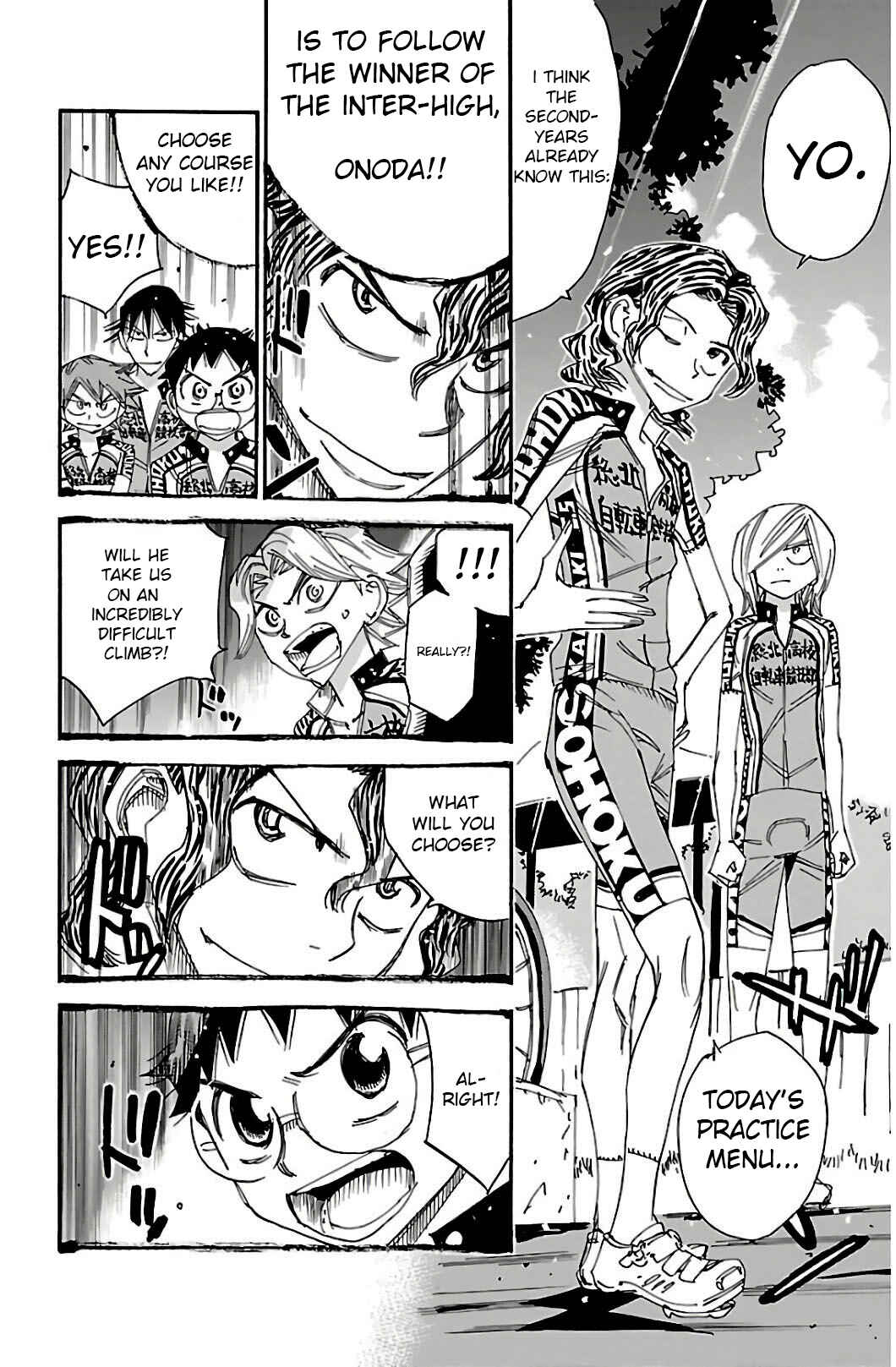 Page 8 Chapter 545 Yowamushi Pedal