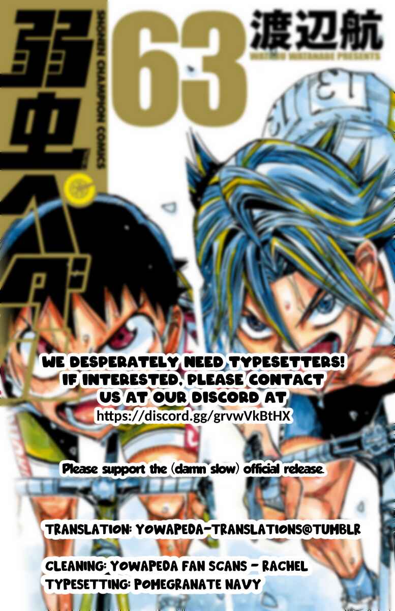Page 21 Chapter 541 Yowamushi Pedal