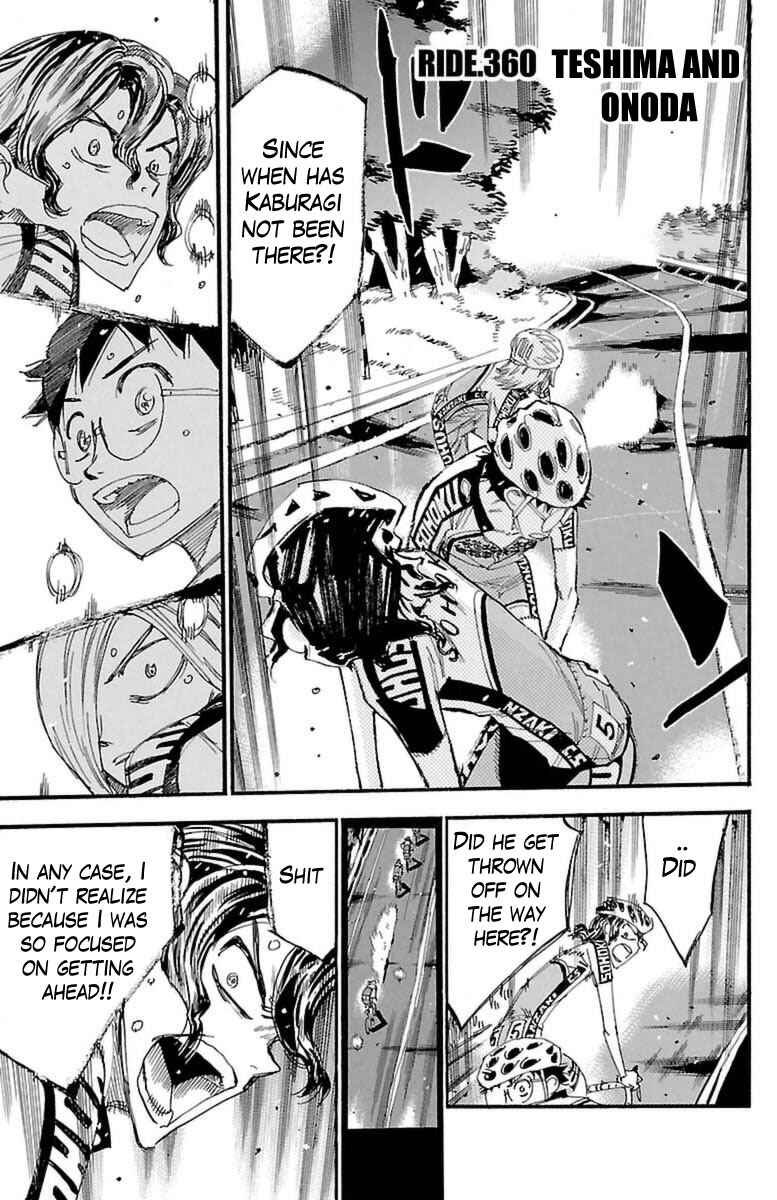 Page 1 Chapter 360 Yowamushi Pedal