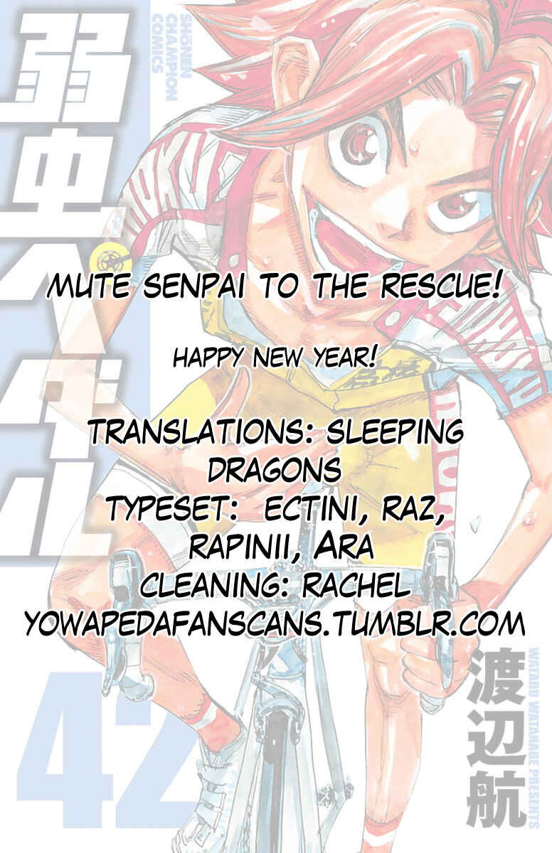 Page 19 Chapter 360 Yowamushi Pedal