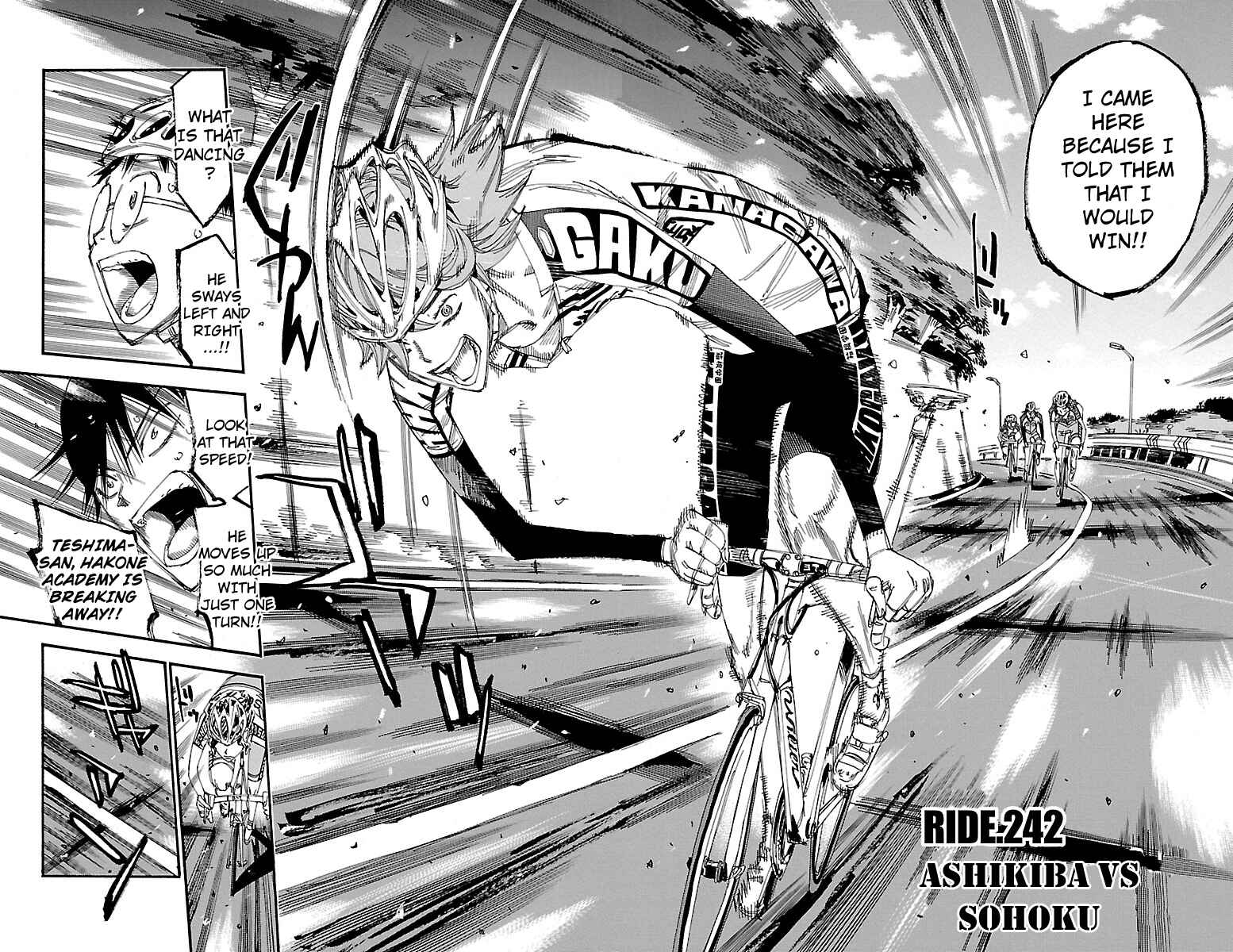 Page 4 Chapter 242 Yowamushi Pedal